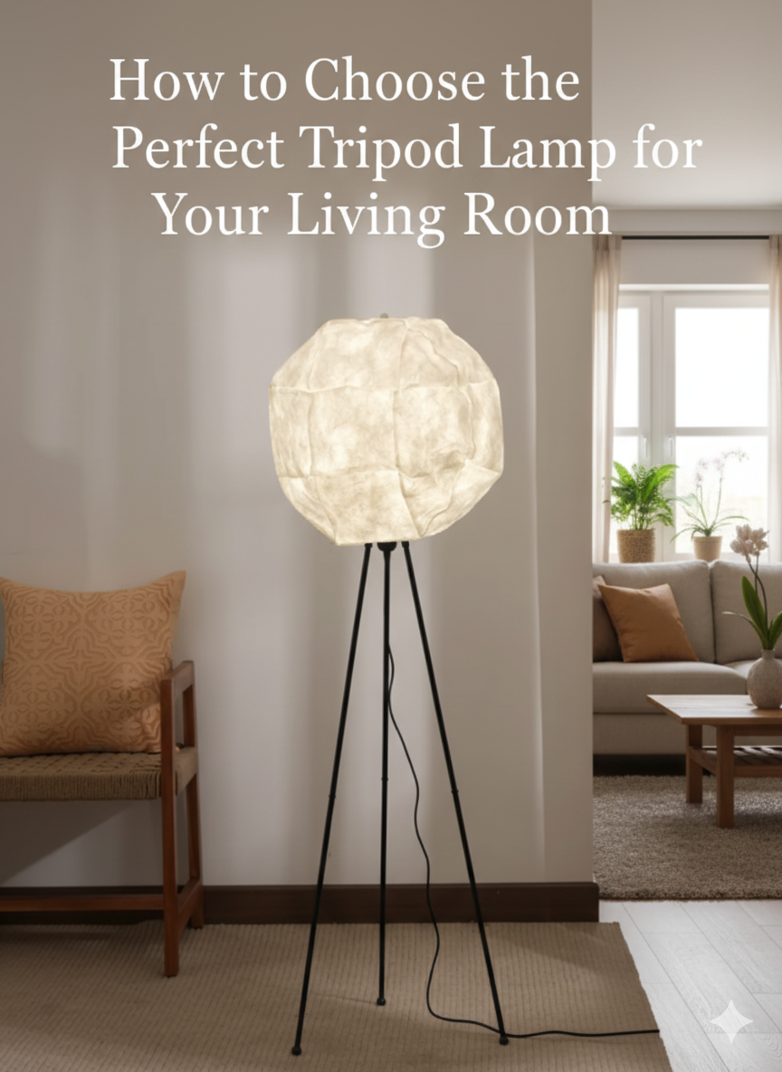 How to Choose the Perfect Tripod Lamp for Your Living Room
