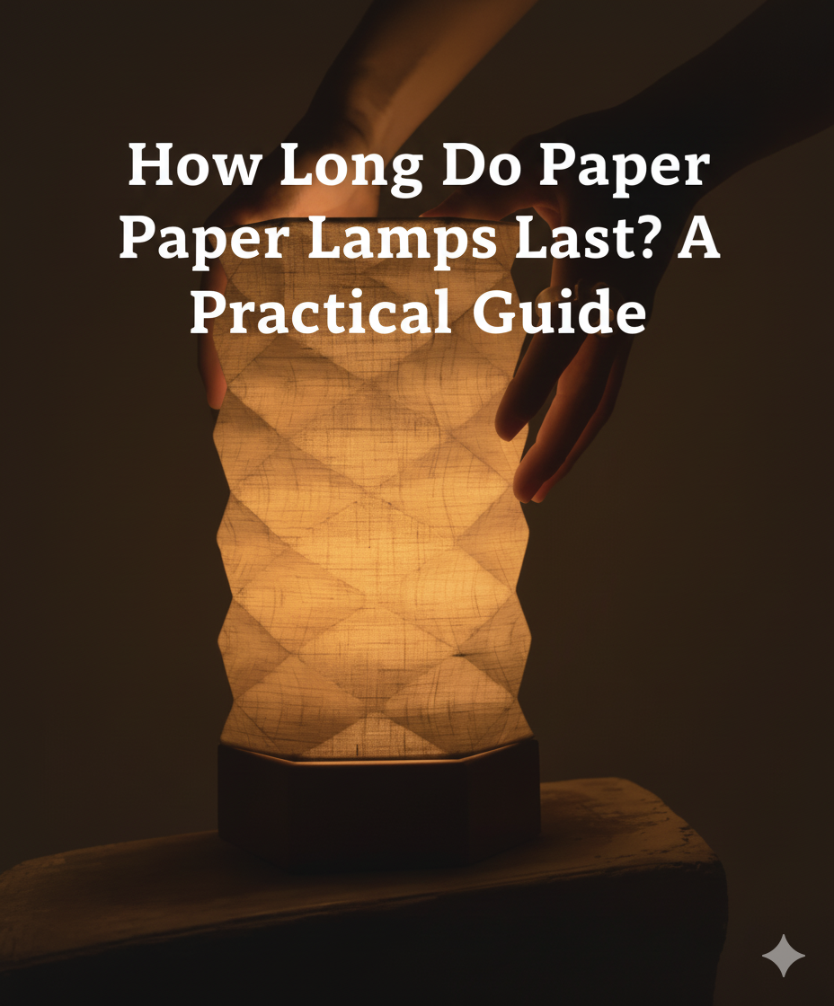 How Long Do Paper Lamps Last? A Practical Guide