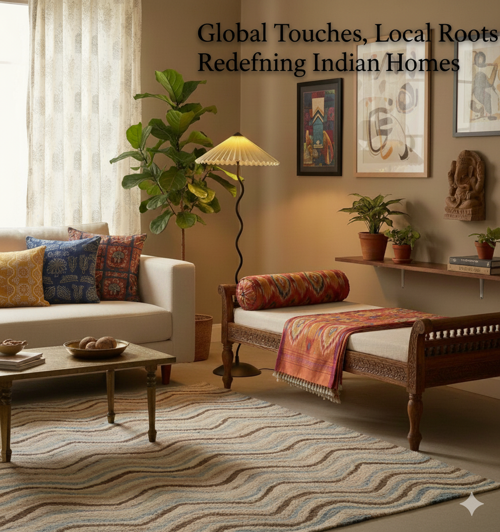 Global Touches, Local Roots: Redefining Indian Homes