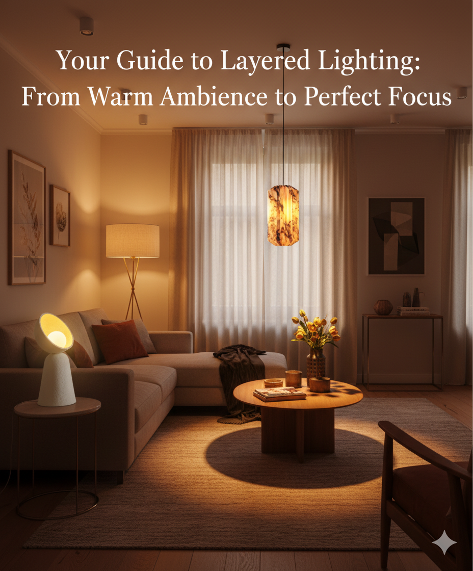 Your Guide to Layered Lighting: From Warm Ambience to Perfect Focus