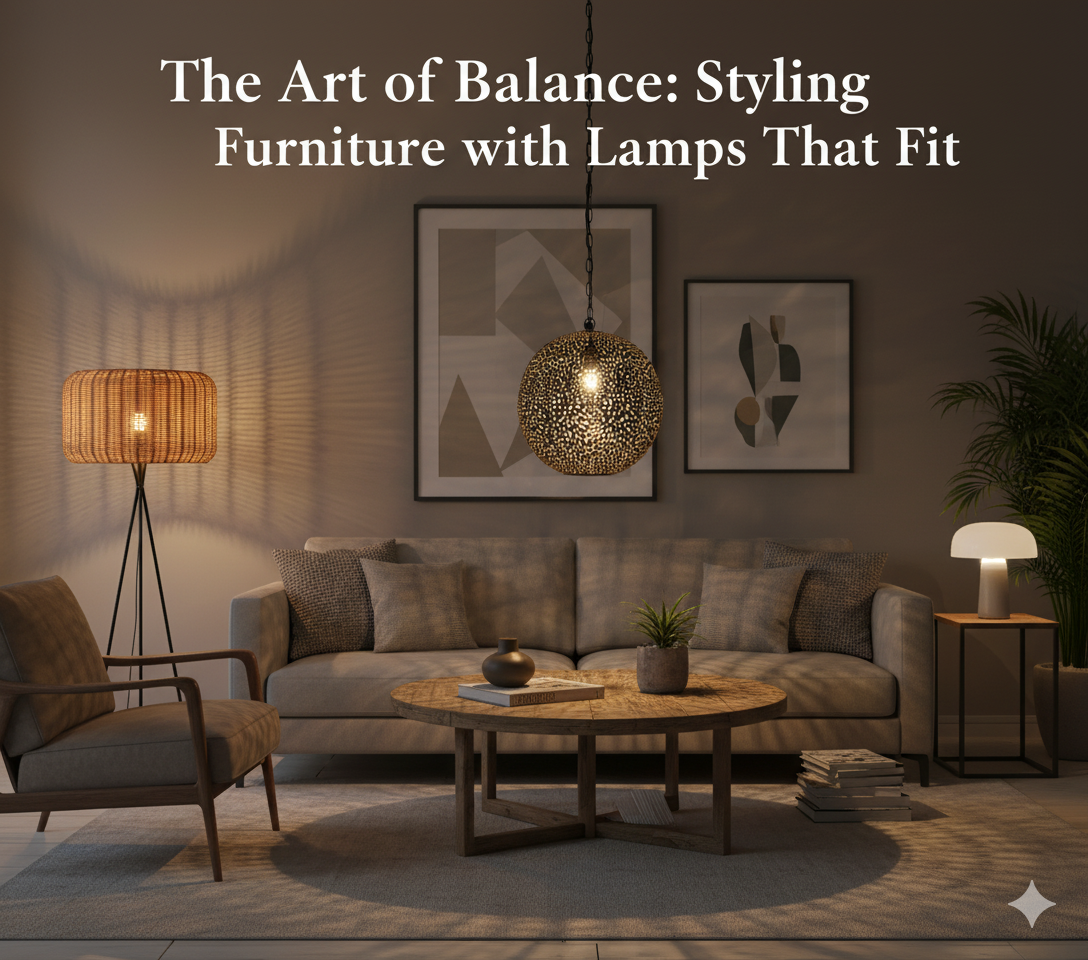 The Art of Balance: Styling Furniture with Lamps That Fit