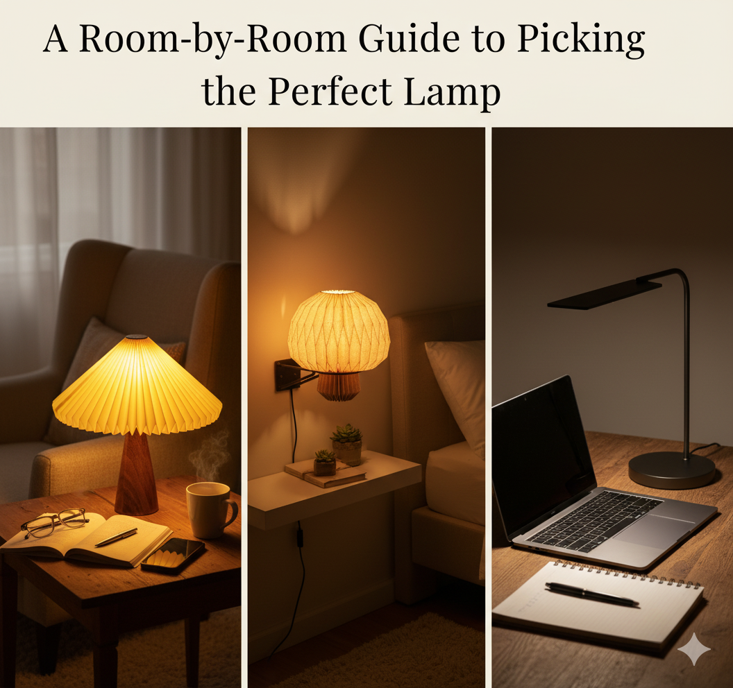 A Room-by-Room Guide to Picking the Perfect Lamp