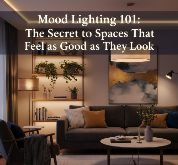 Mood Lighting 101: The Secret to Spaces That Feel as Good as They Look