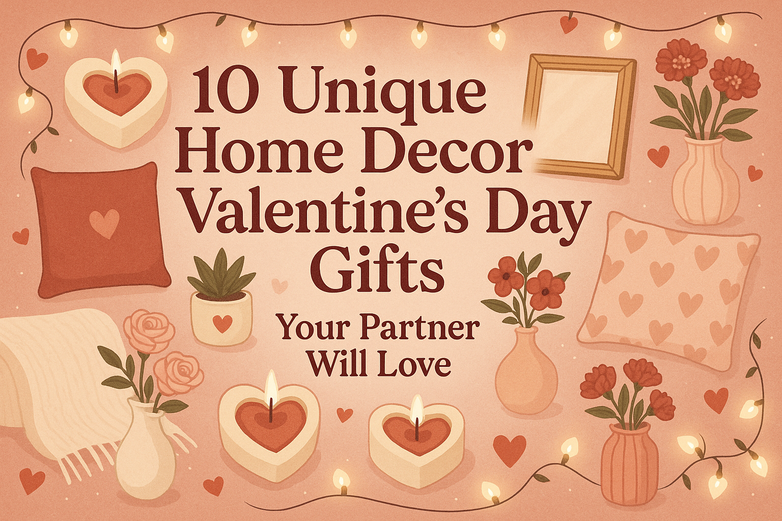 10 Unique Home Decor Valentine’s Day Gifts Your Partner Will Love