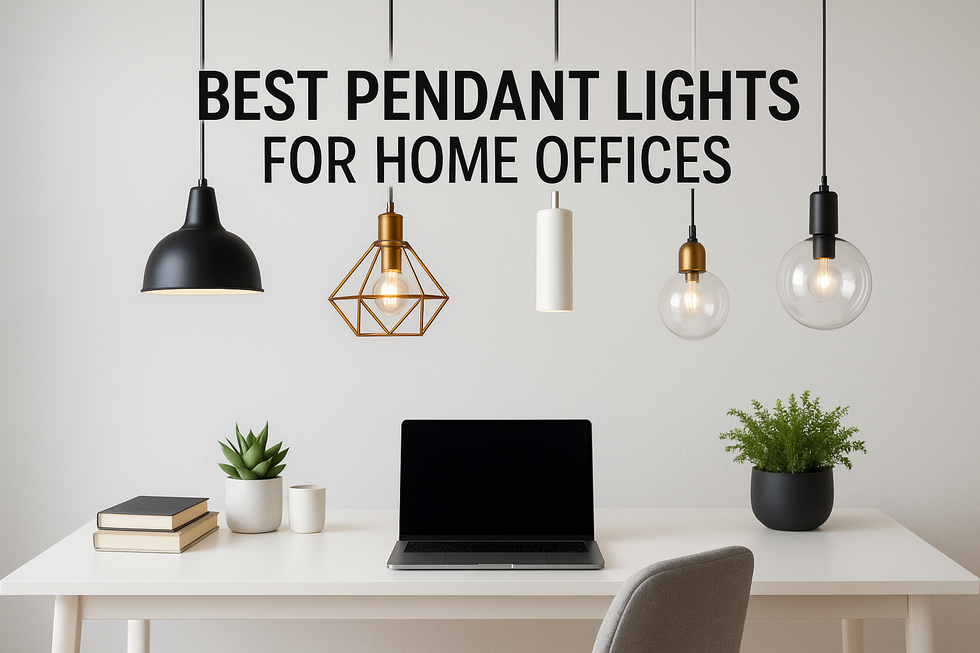 Best Pendant Lights for Home Offices