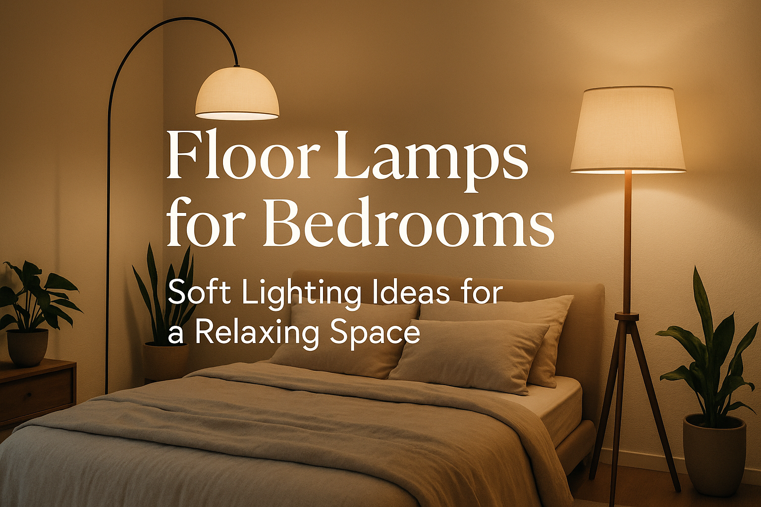 Floor Lamps for Bedrooms: Soft Lighting Ideas for a Relaxing Space