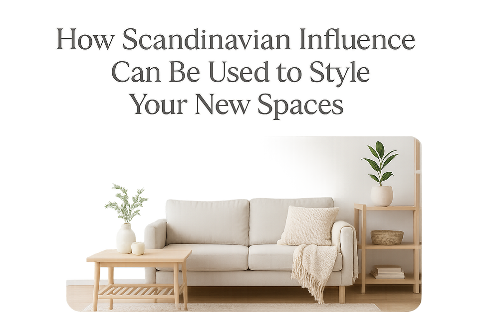 How Scandinavian Influence Can Be Used to Style Your New Spaces