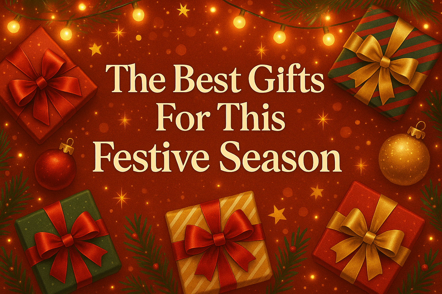 The Best Gifts For This Festive Season
