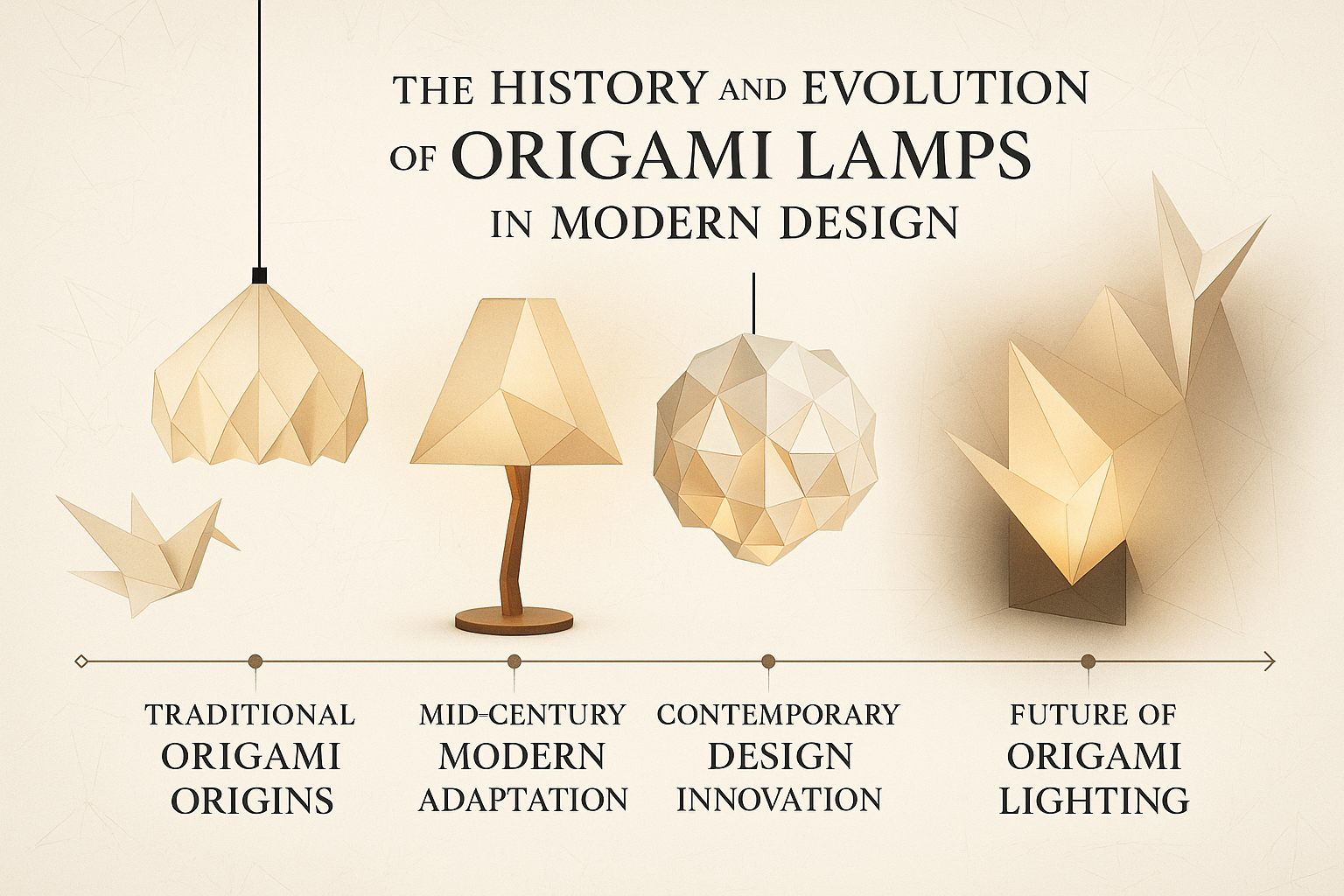 The History and Evolution of Origami Lamps in Modern Design