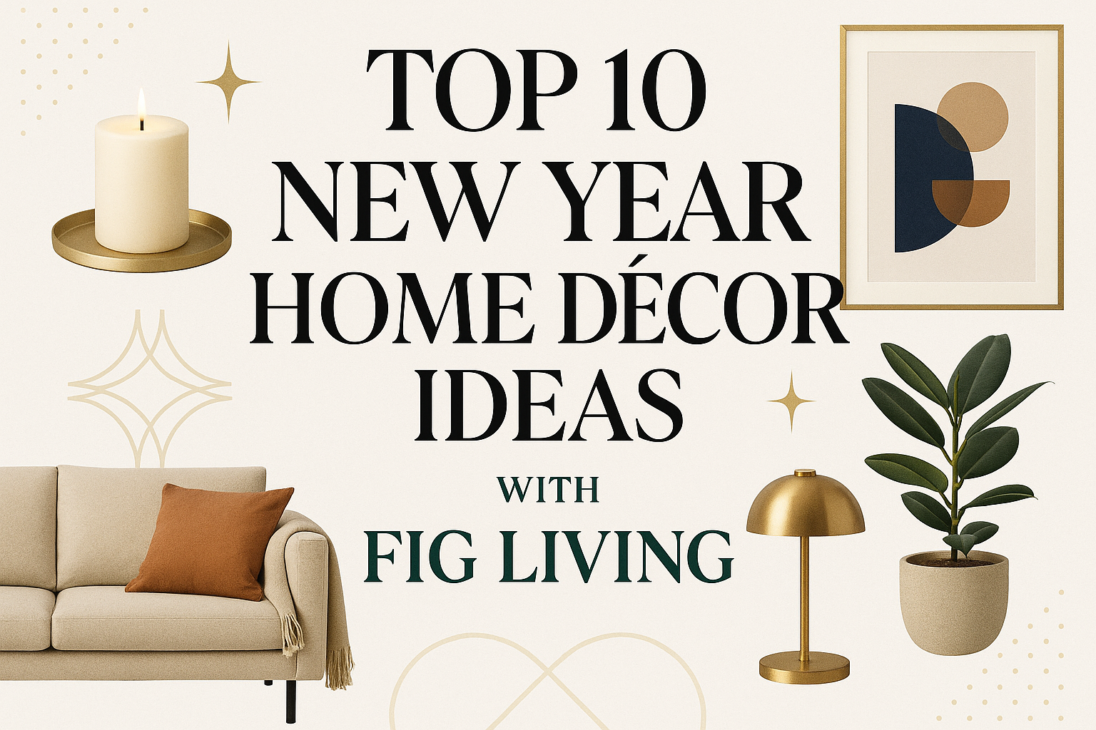 Top 10 New Year Home Décor Ideas with FIG Living