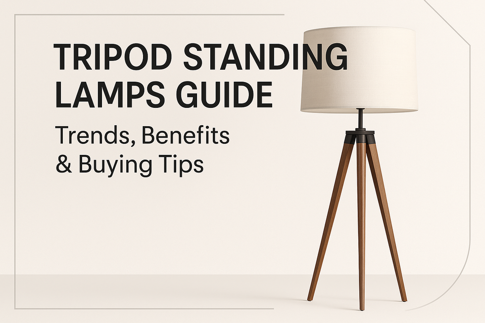 Tripod Standing Lamps Guide: Trends, Benefits & Buying Tips