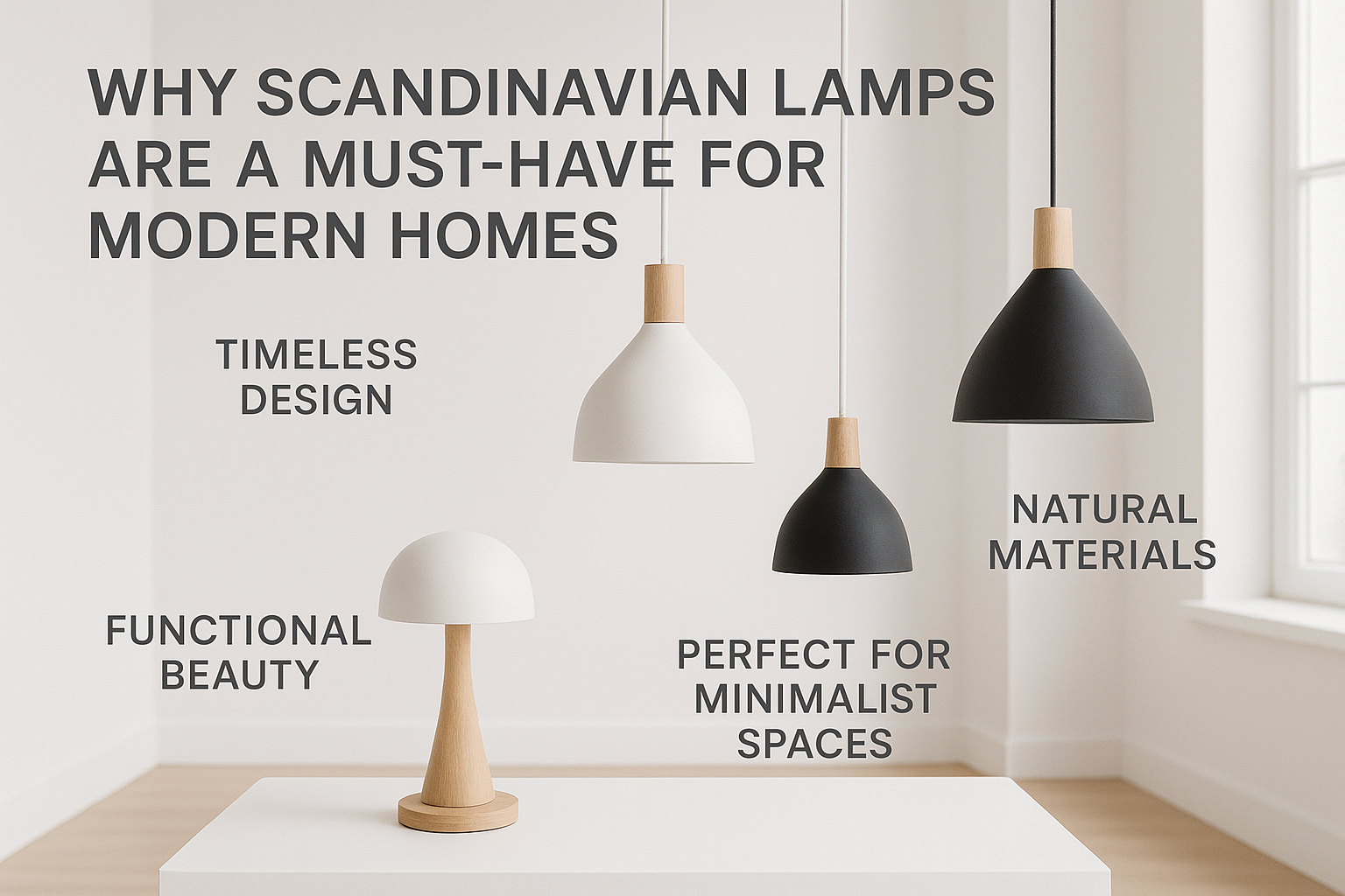 Why Scandinavian Lamps Are a Must-Have for Modern Homes