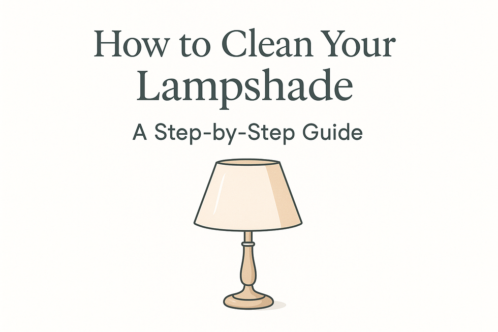How to Clean Your Lampshade: A Step-by-Step Guide