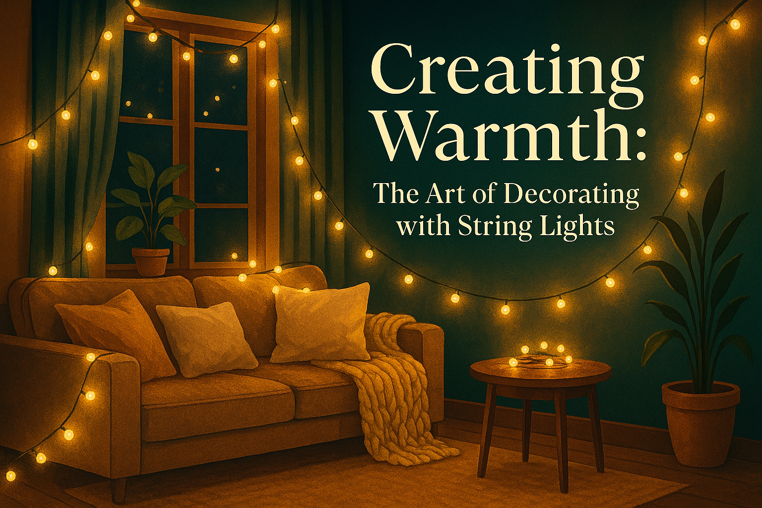 Creating Warmth: The Art of Decorating with String Lights