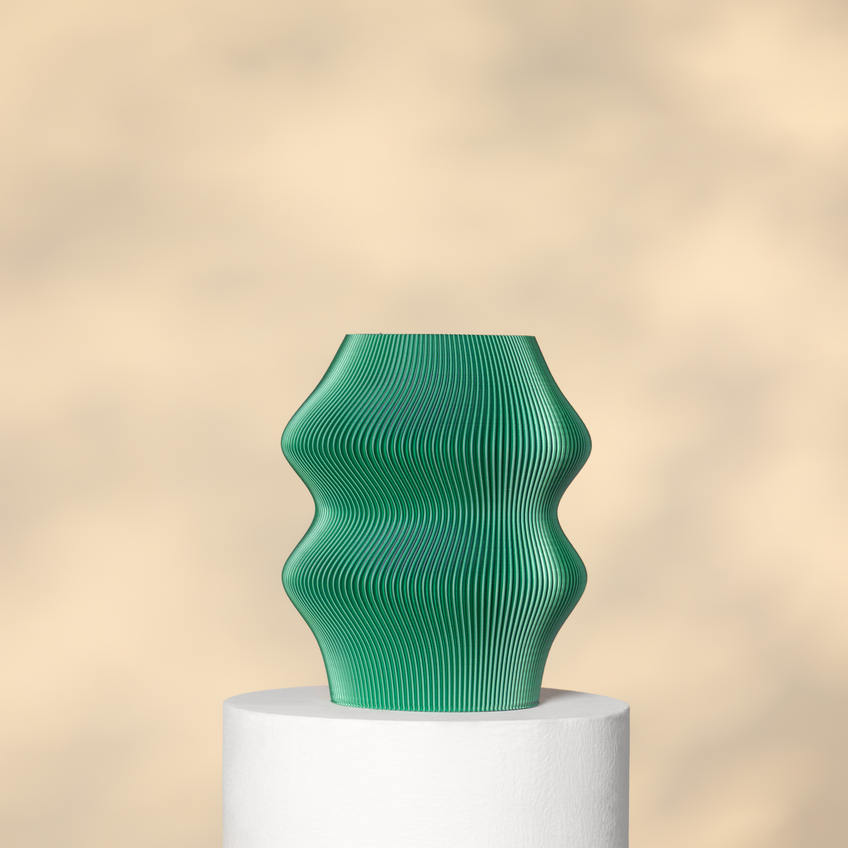 Modern printed vase – 3D print design for living room décor