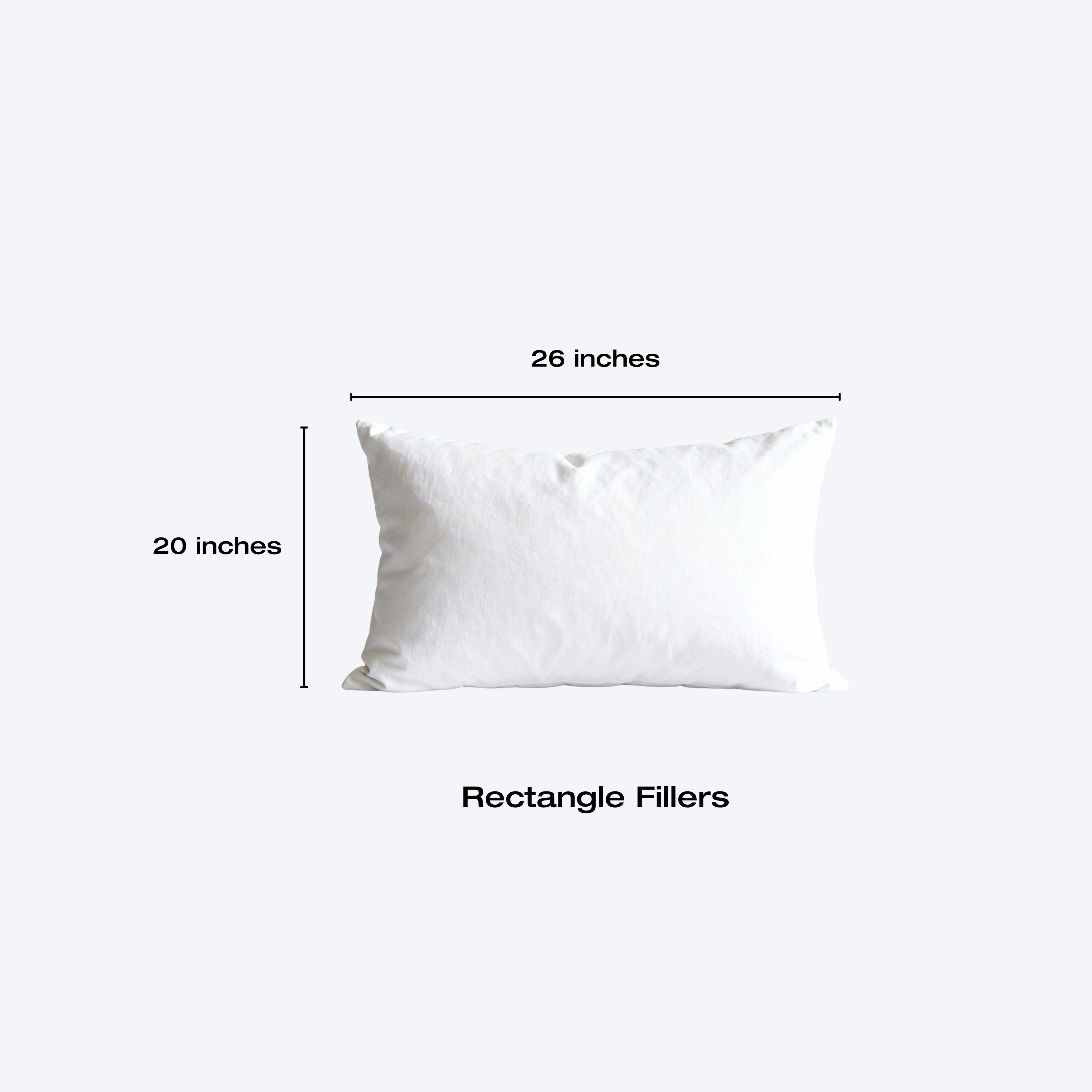 Cushion Fillers - Square, Rectangle & Lumbar