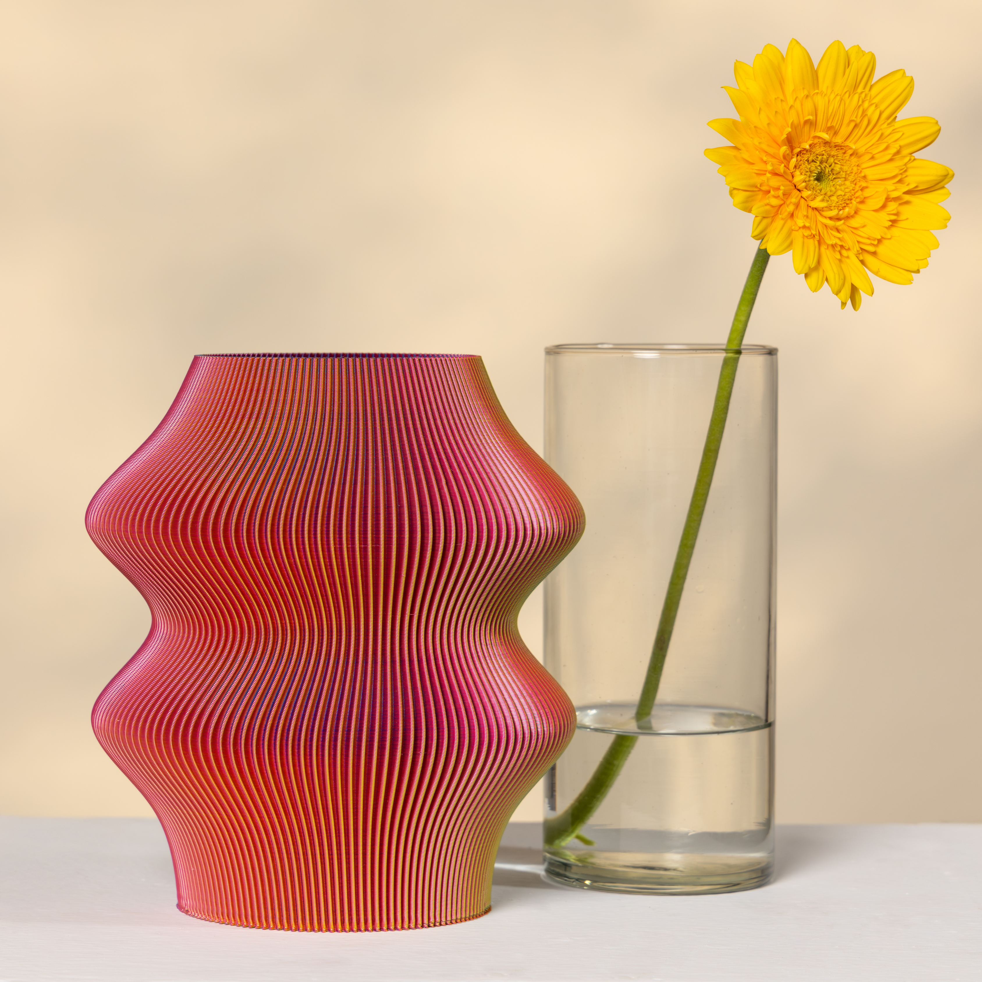 Phantom Vase RYB - 3D Printed