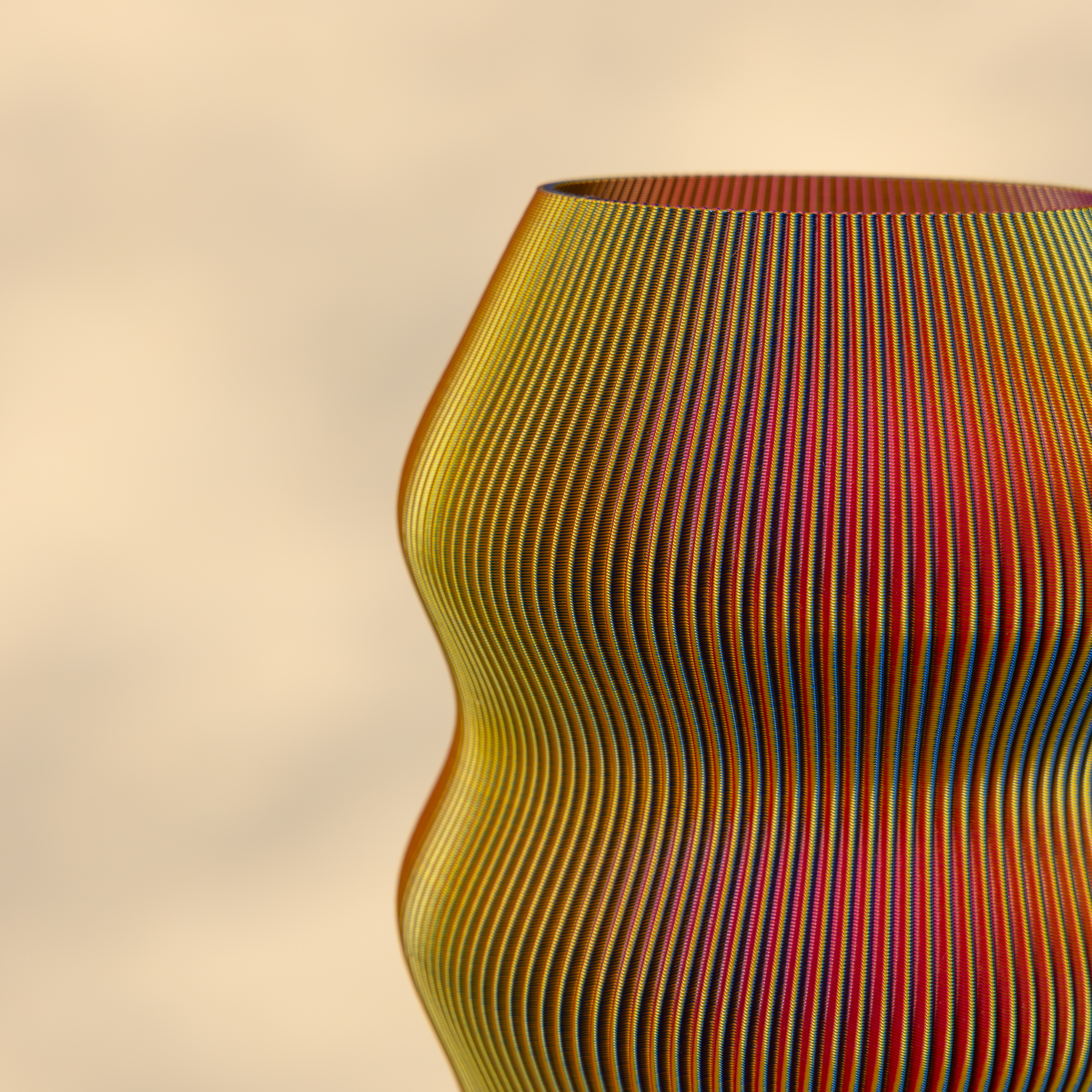 Phantom Vase RYB - 3D Printed