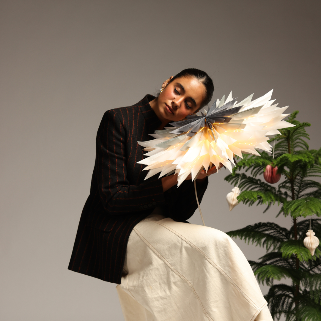 Snowflake Flower Festive Light - Christmas Decor Hanging