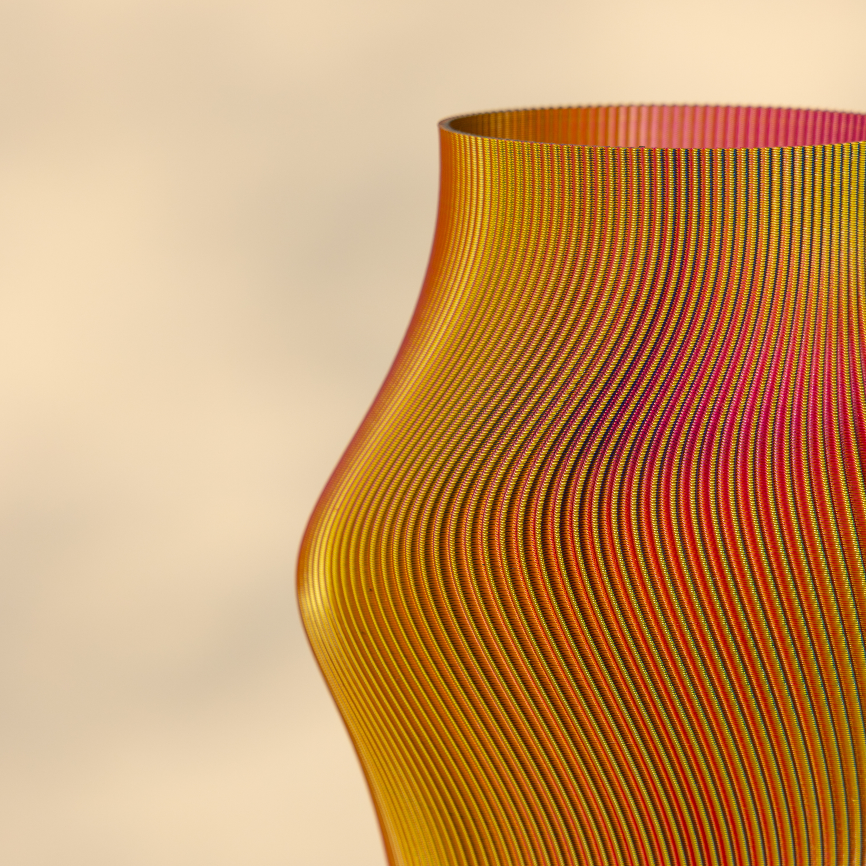 Muse Vase RY - 3D Printed