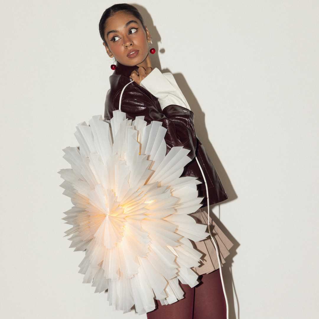 Frill Flower Star- Flower Festive Light- Christmas Decor Hanging