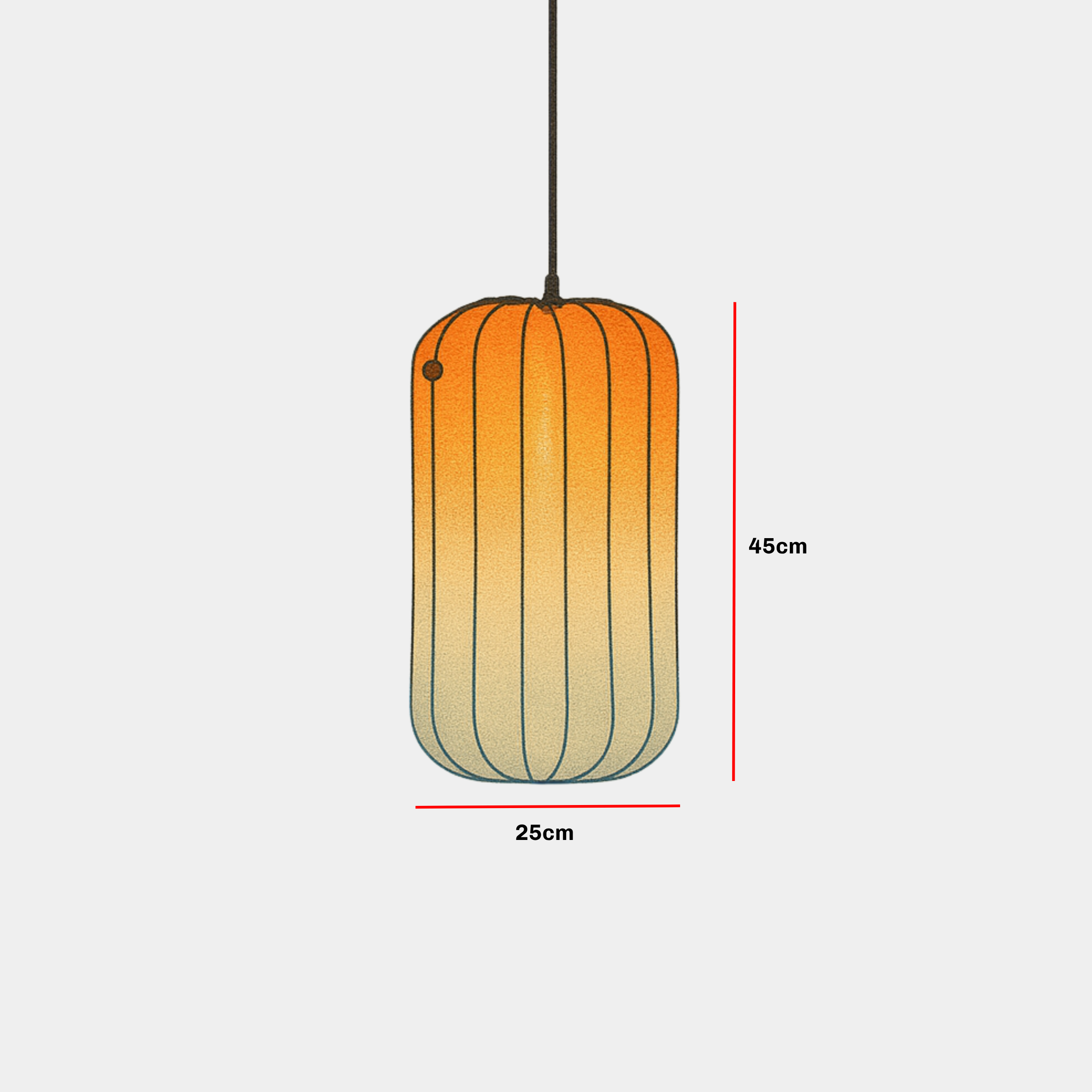 Horizon Collection - Long Pendant lamp