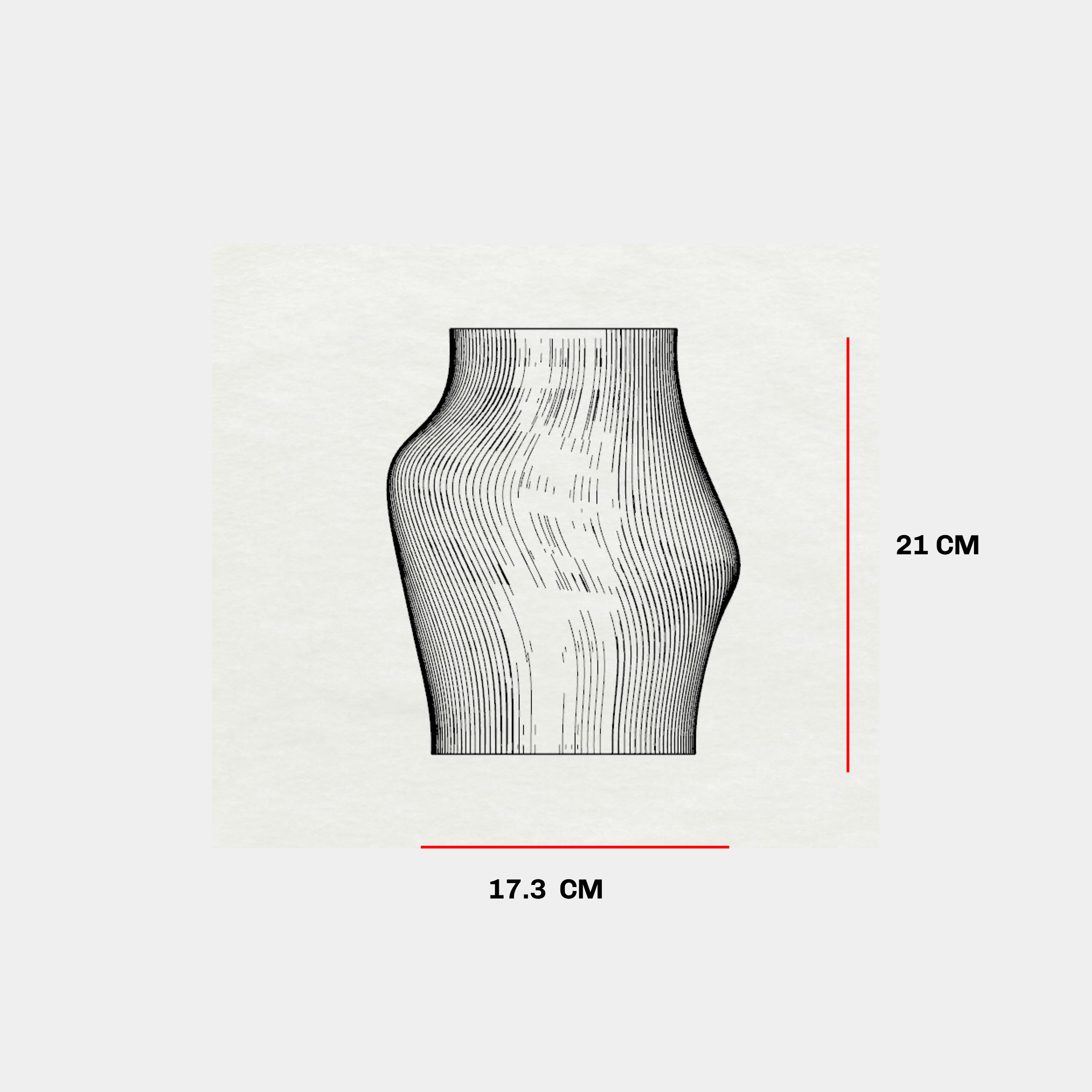 Muse Vase RY - 3D Printed