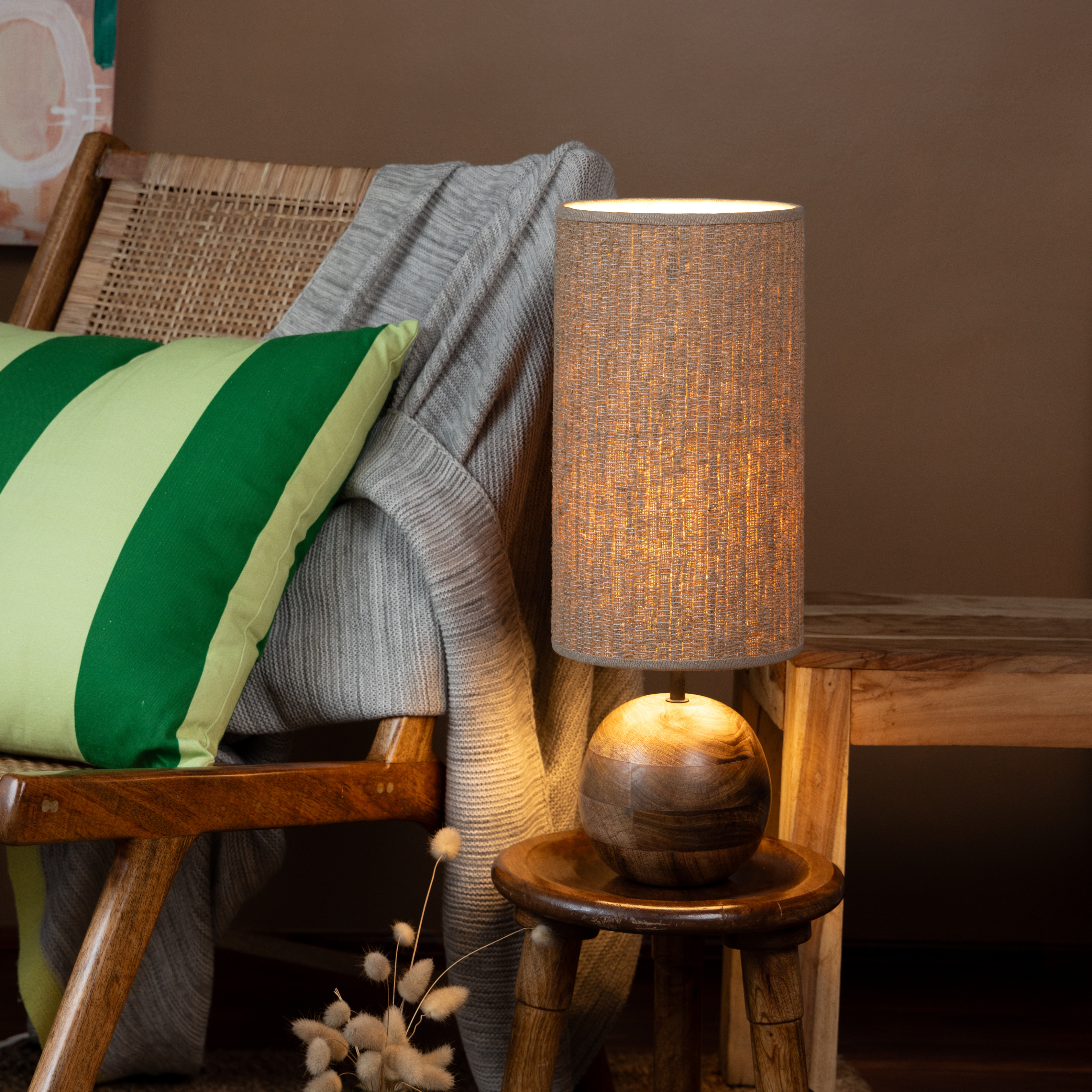 Jute Weave Table Lamp