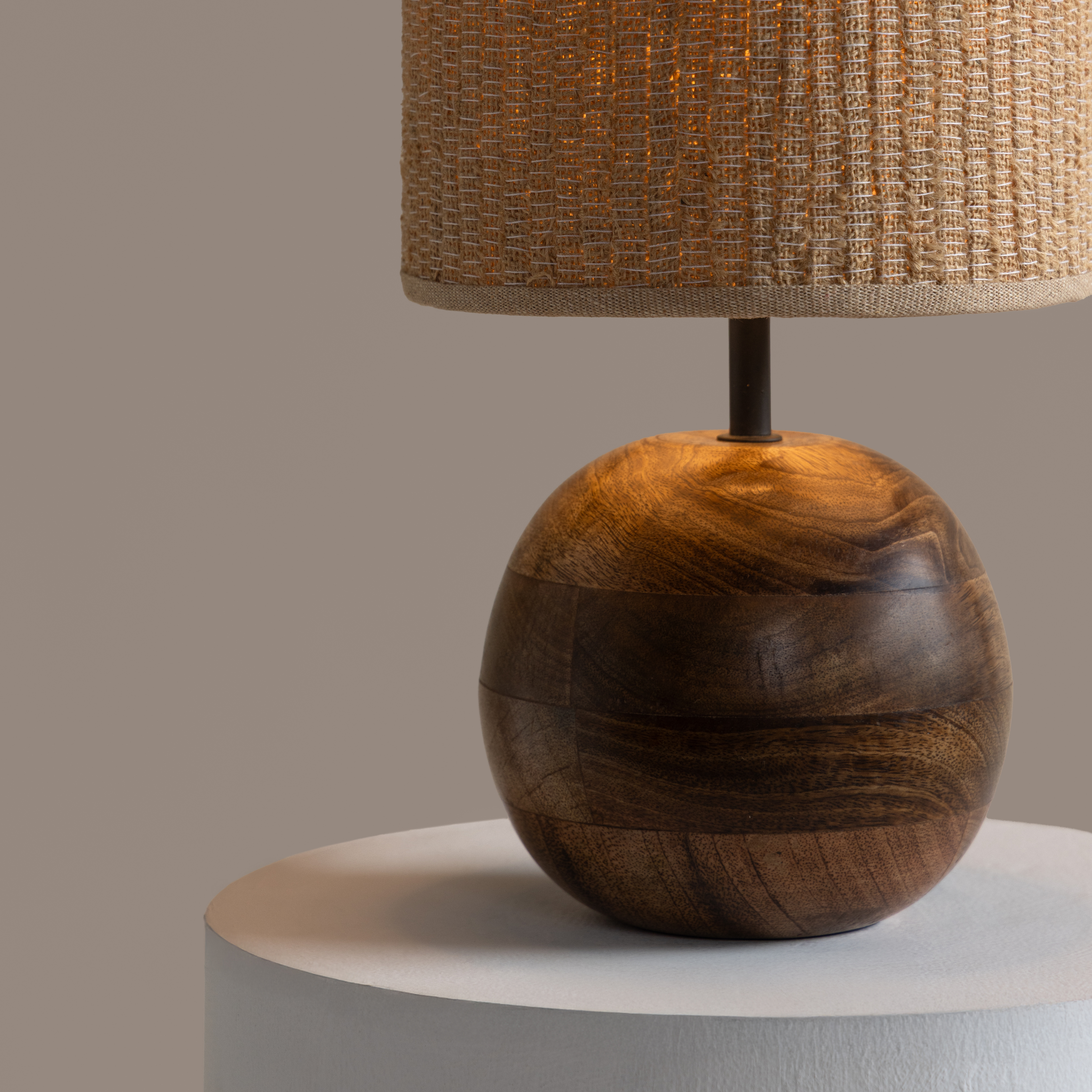 Jute Weave Table Lamp