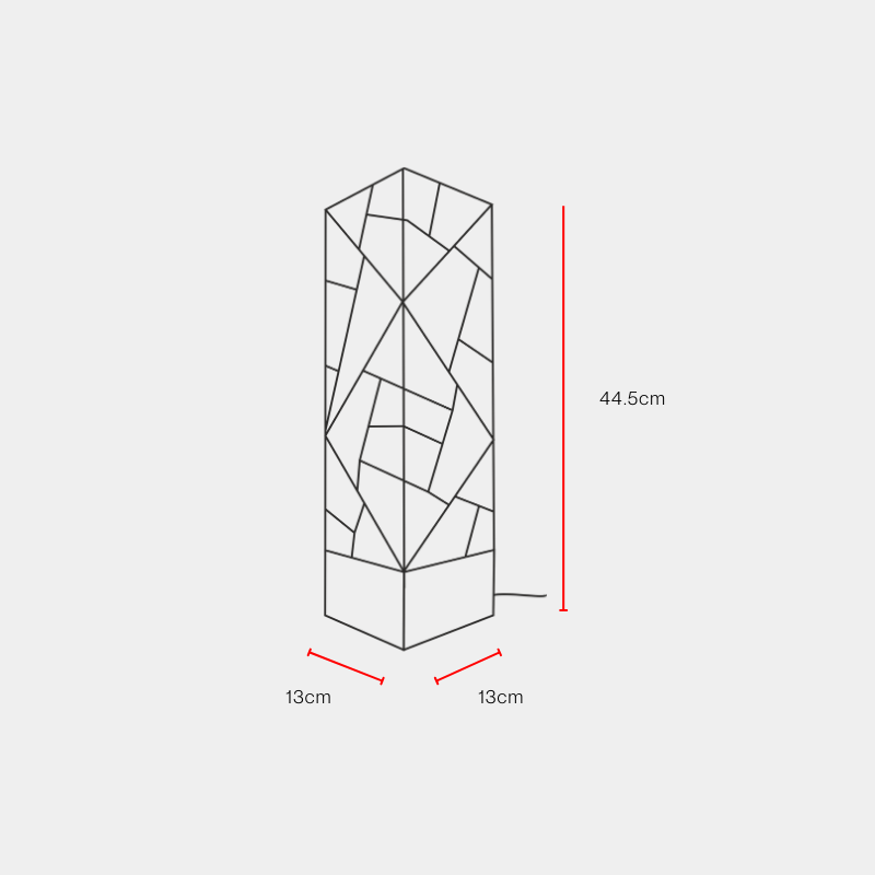 Sonobe Tetris Table Lamp