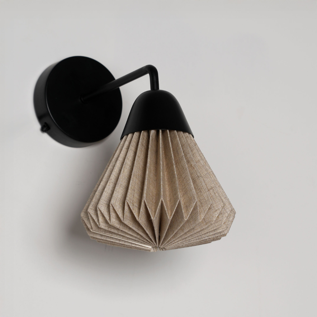 Linen Downlighter - Wall Sconce