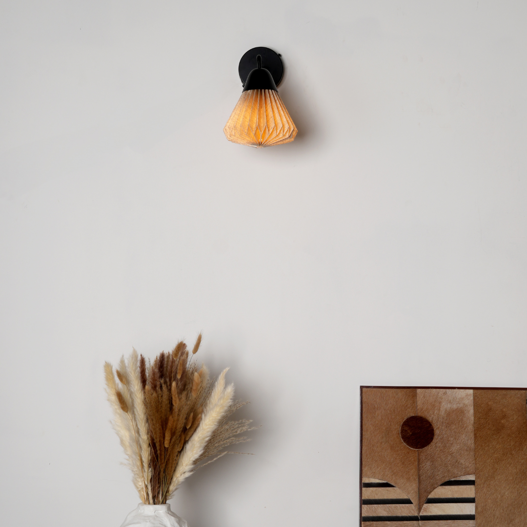 Linen Downlighter - Wall Sconce