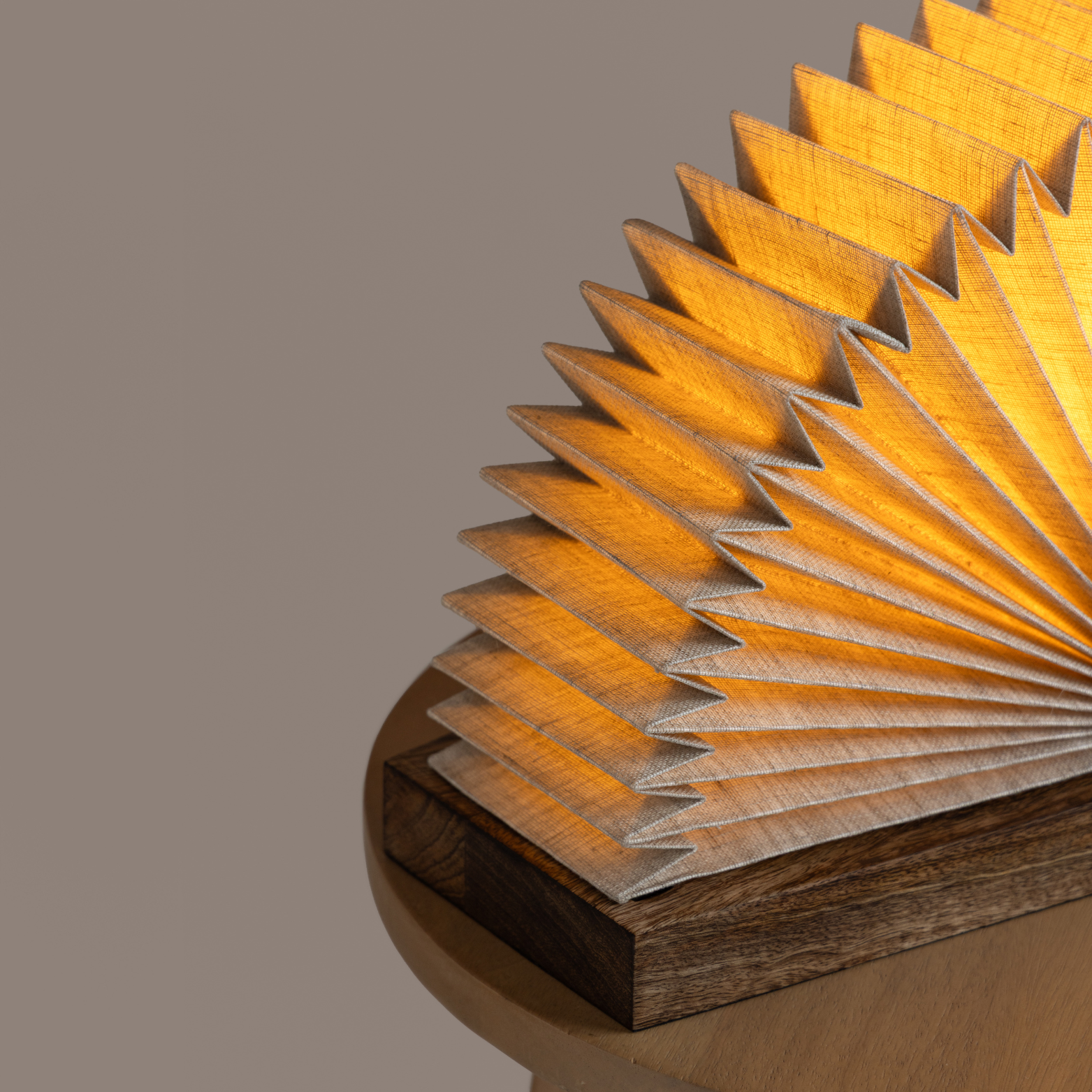 Linen Book Table Lamp