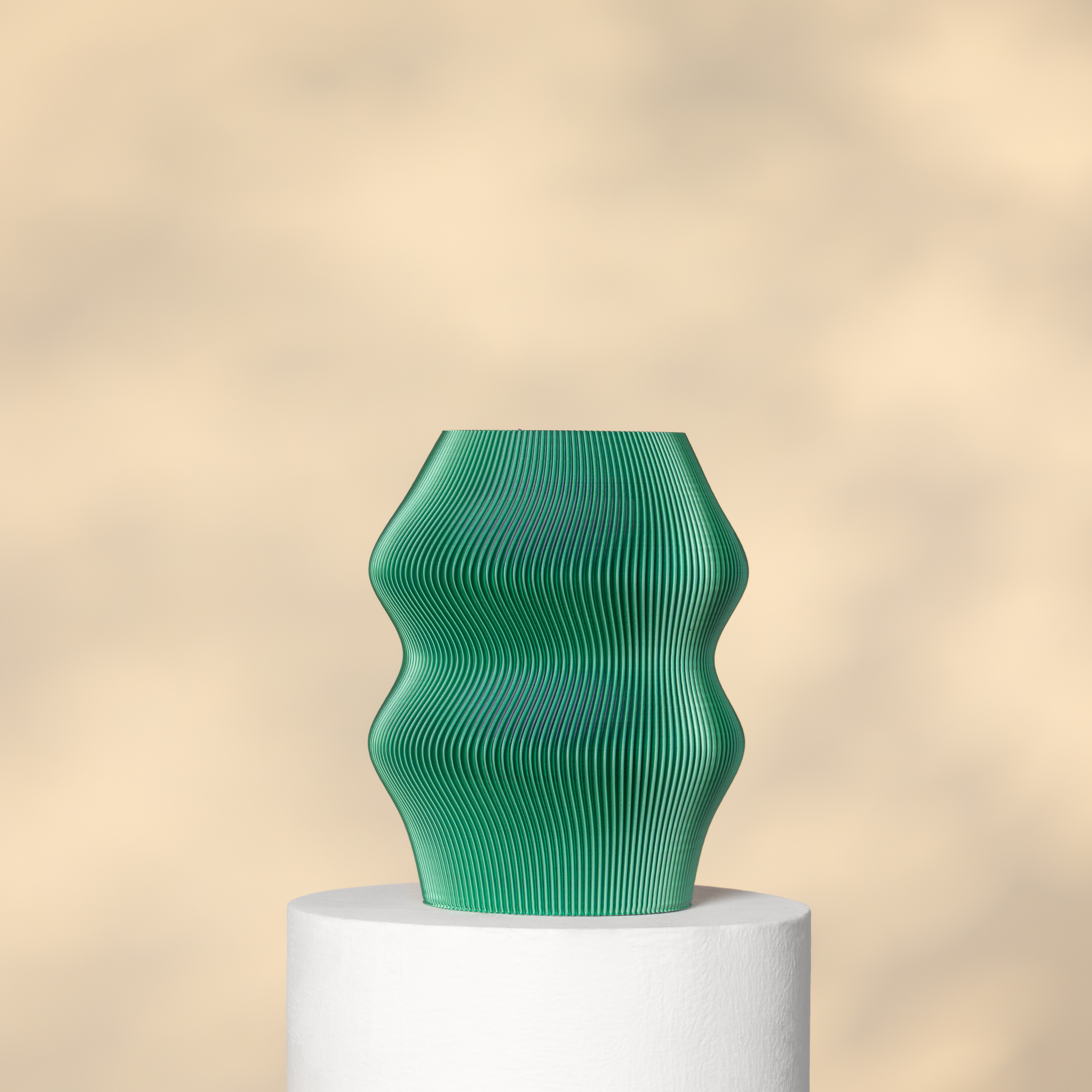 Modern 3D printed vase – elegant flower vase crafted with 3D printing technology