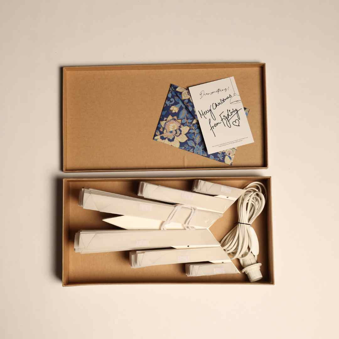 Frill Flower Star- Flower Festive Light- Christmas Decor Hanging