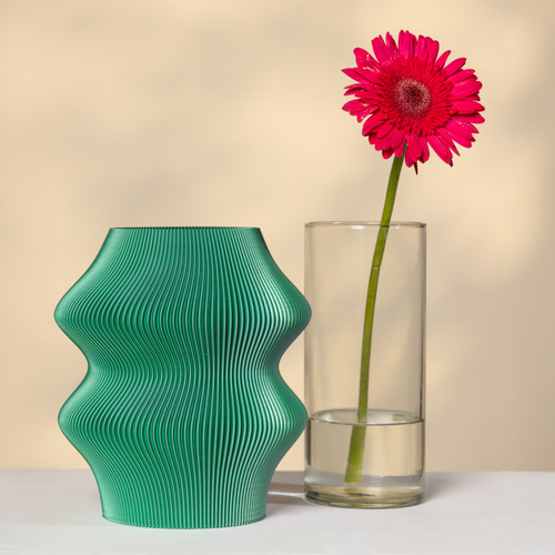3D printed flower vase – modern decorative 3D print vase for home décor