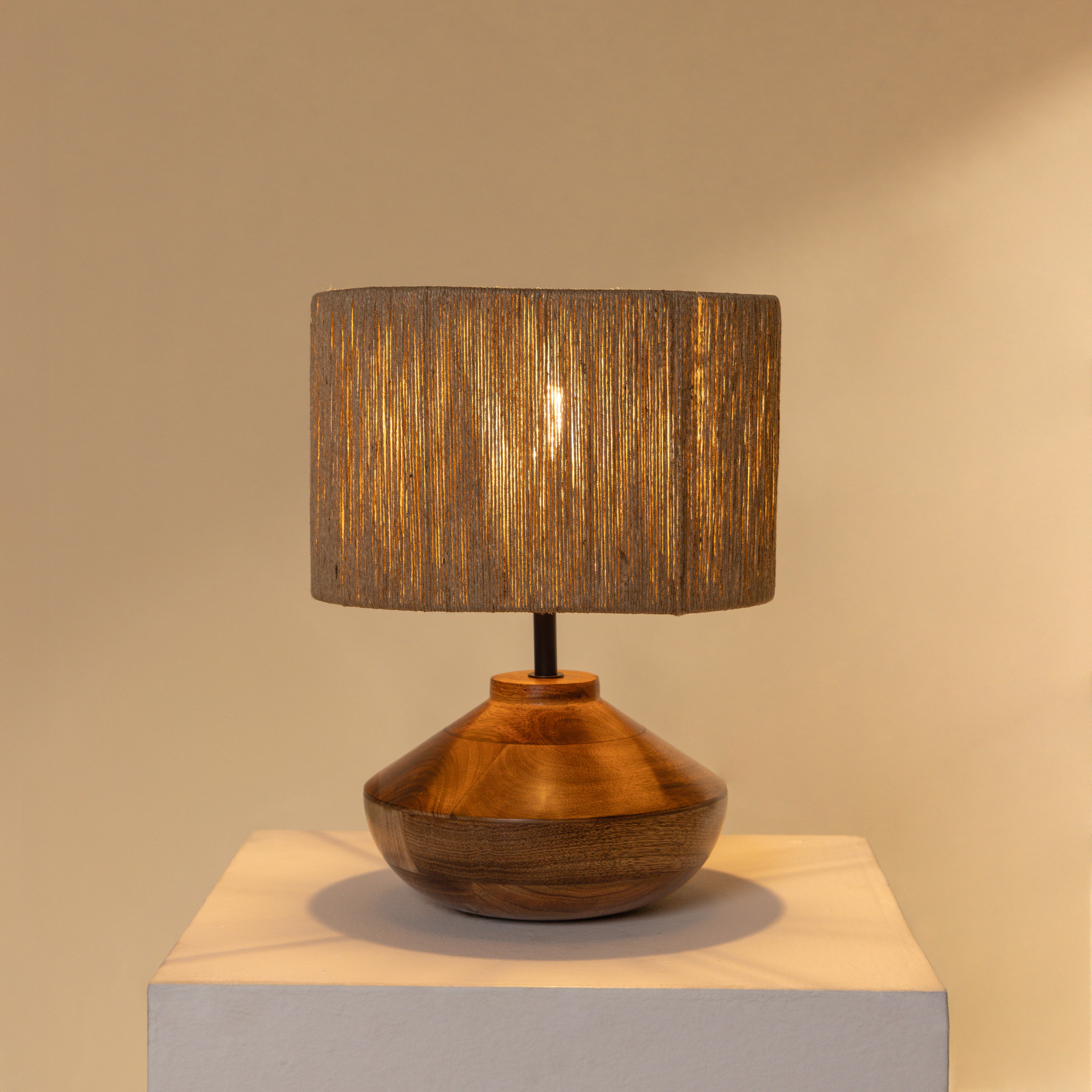 Faith Jute Table Lamp