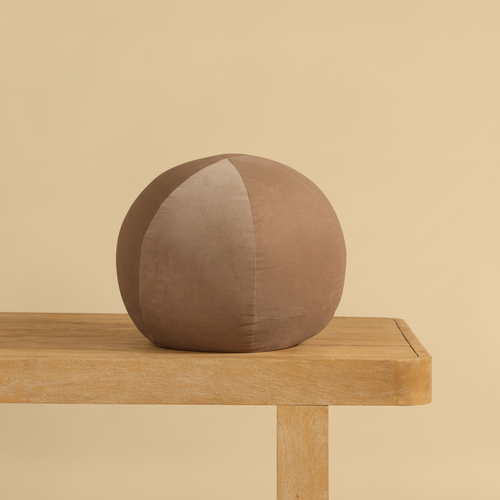 Ball Cushion - Beige (includes filler)