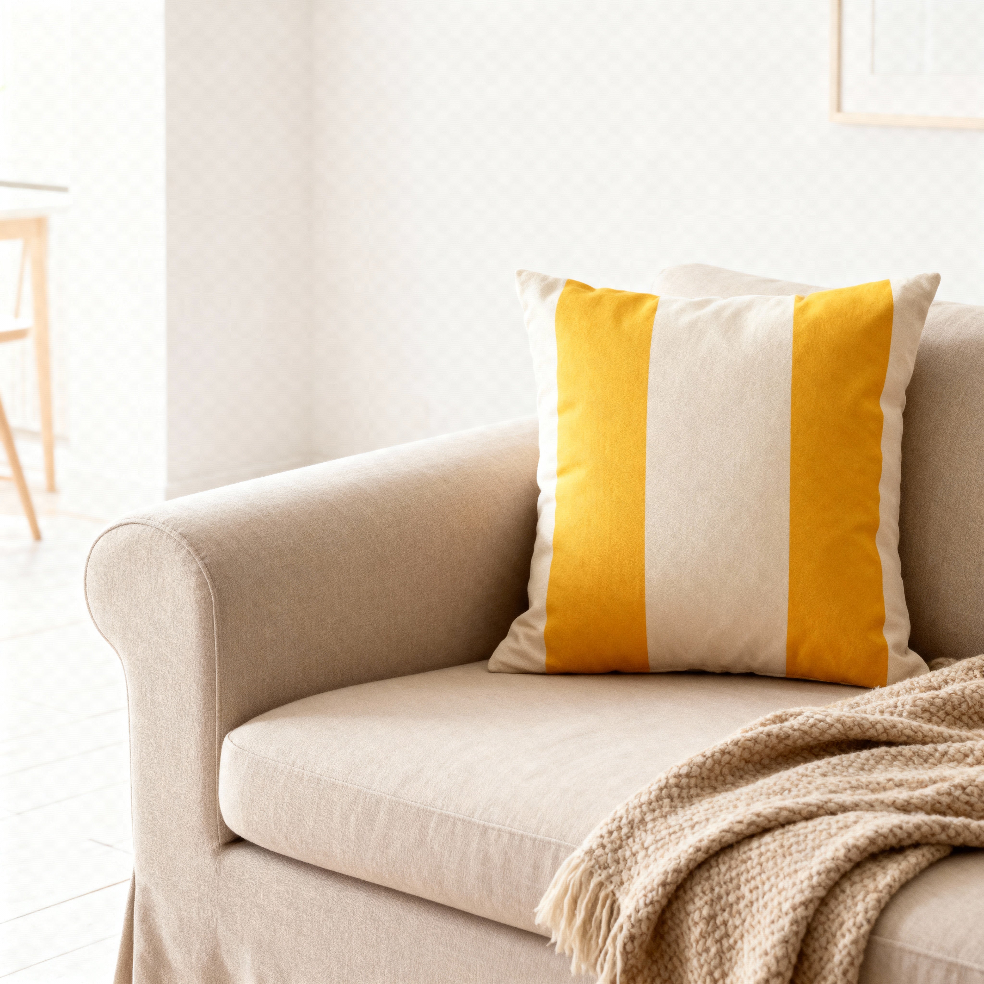 Colourways Cushion Cover - Buttercream