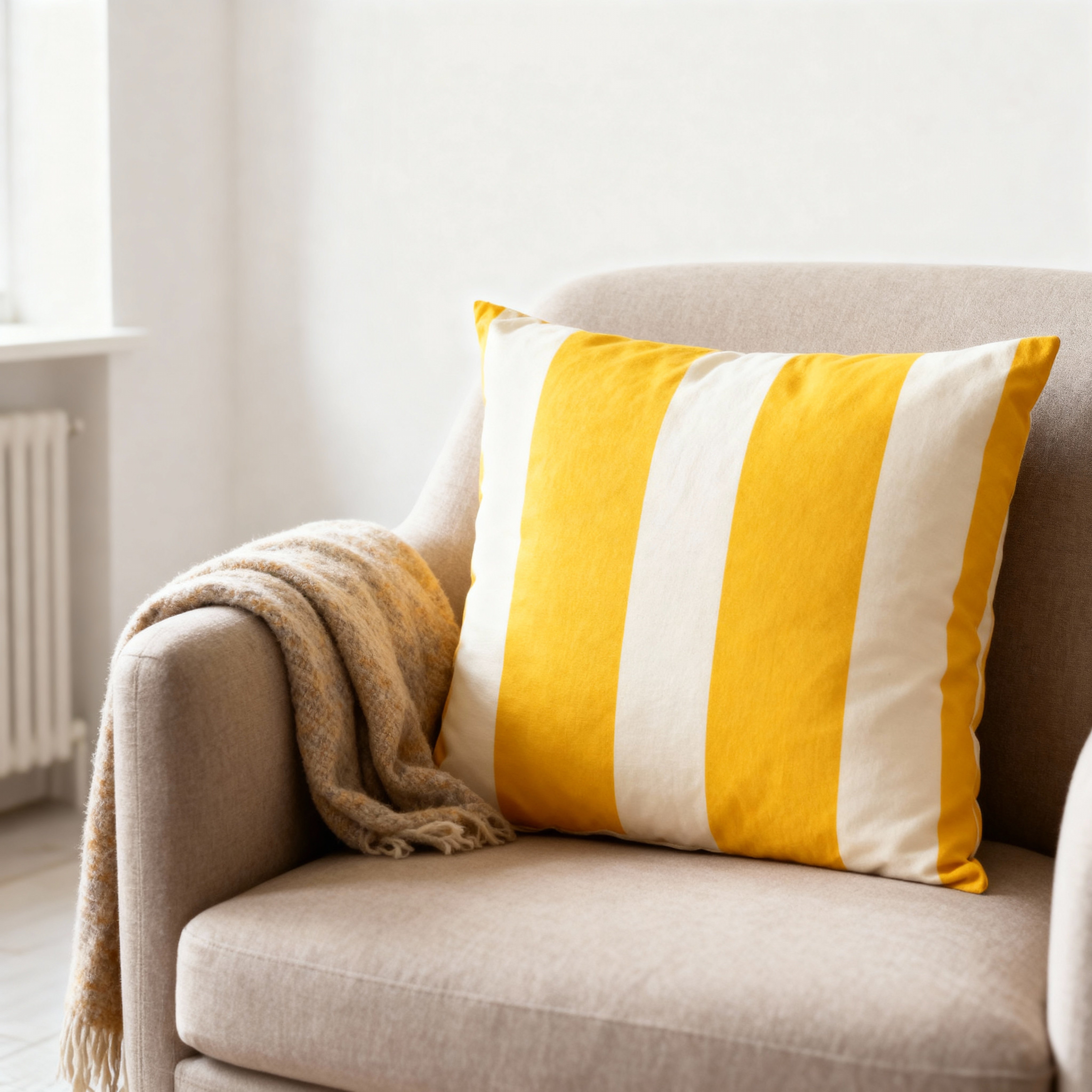 Colourways Cushion Cover - Buttercream