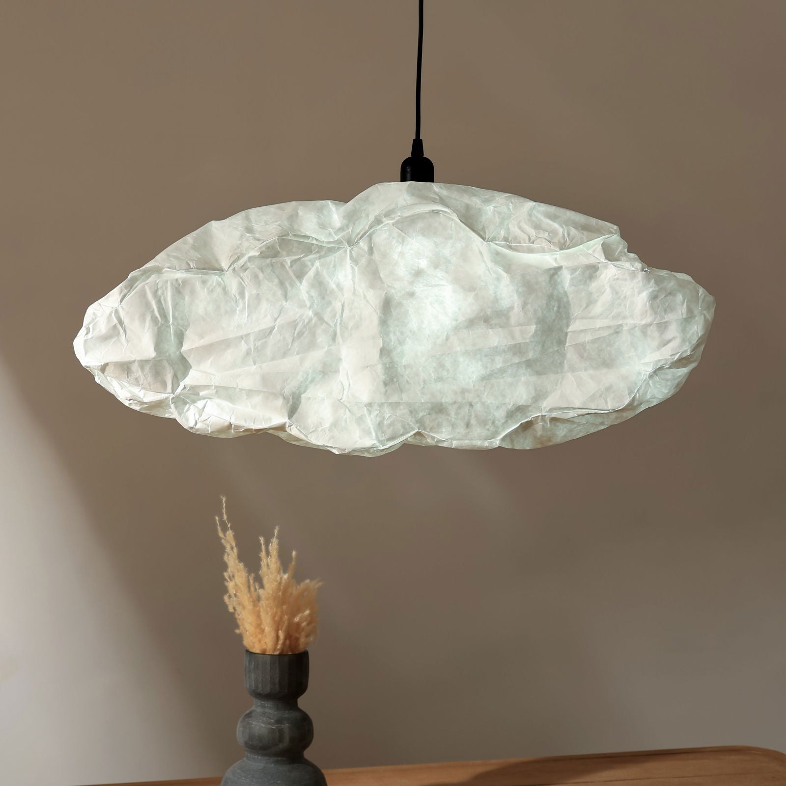 Cloud Pendant Lamp (Cloud Series) - Tear-Resistant Pendant Light, Cloud Shaped Hanging LIght, Semi-Outdoor - FIG Living - Cloud Pendant Lamp (Cloud Series) - Tear-Resistant Pendant Light, Cloud Shaped Hanging LIght, Semi-Outdoor - FIG Living