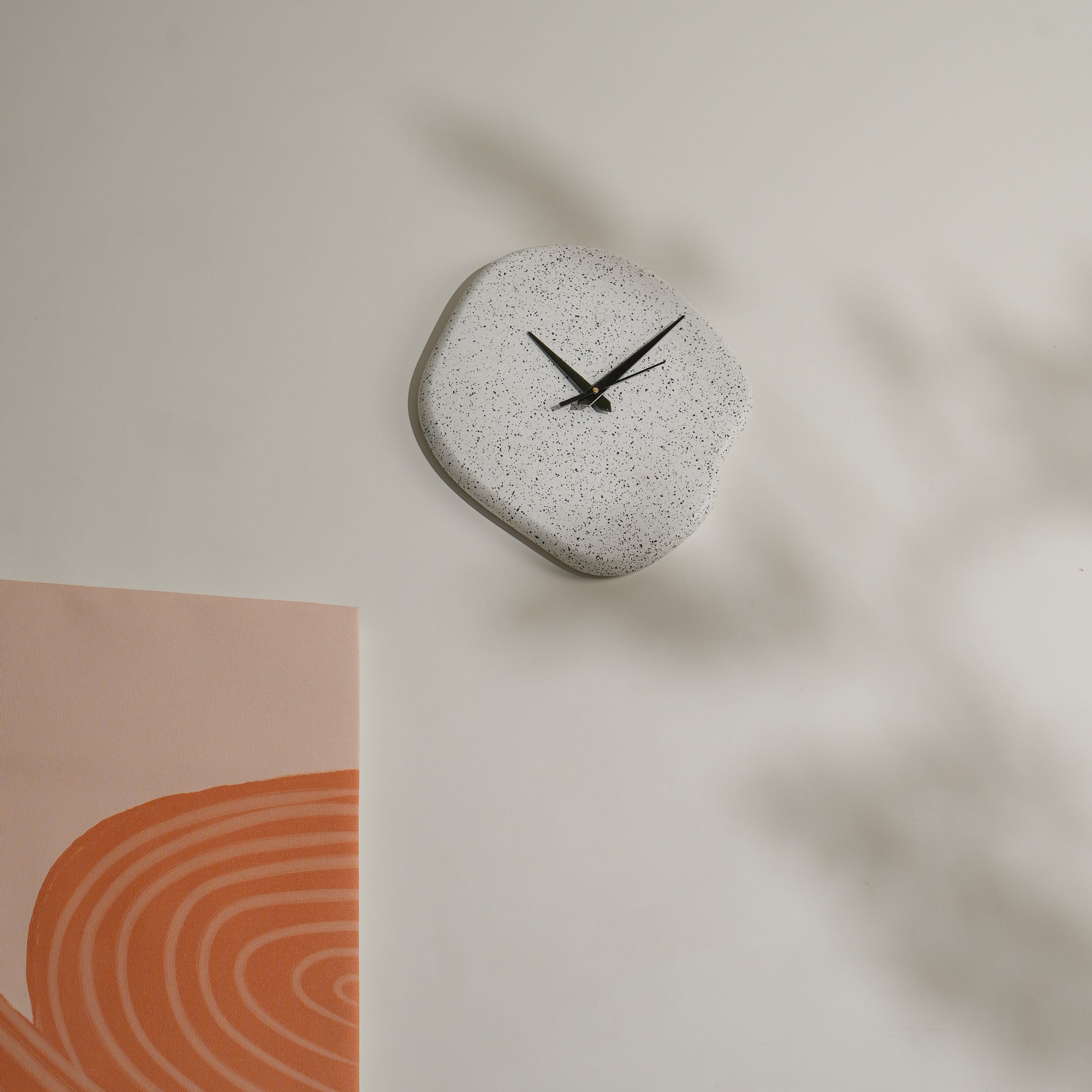 Concrete Home Decor Wall Clock