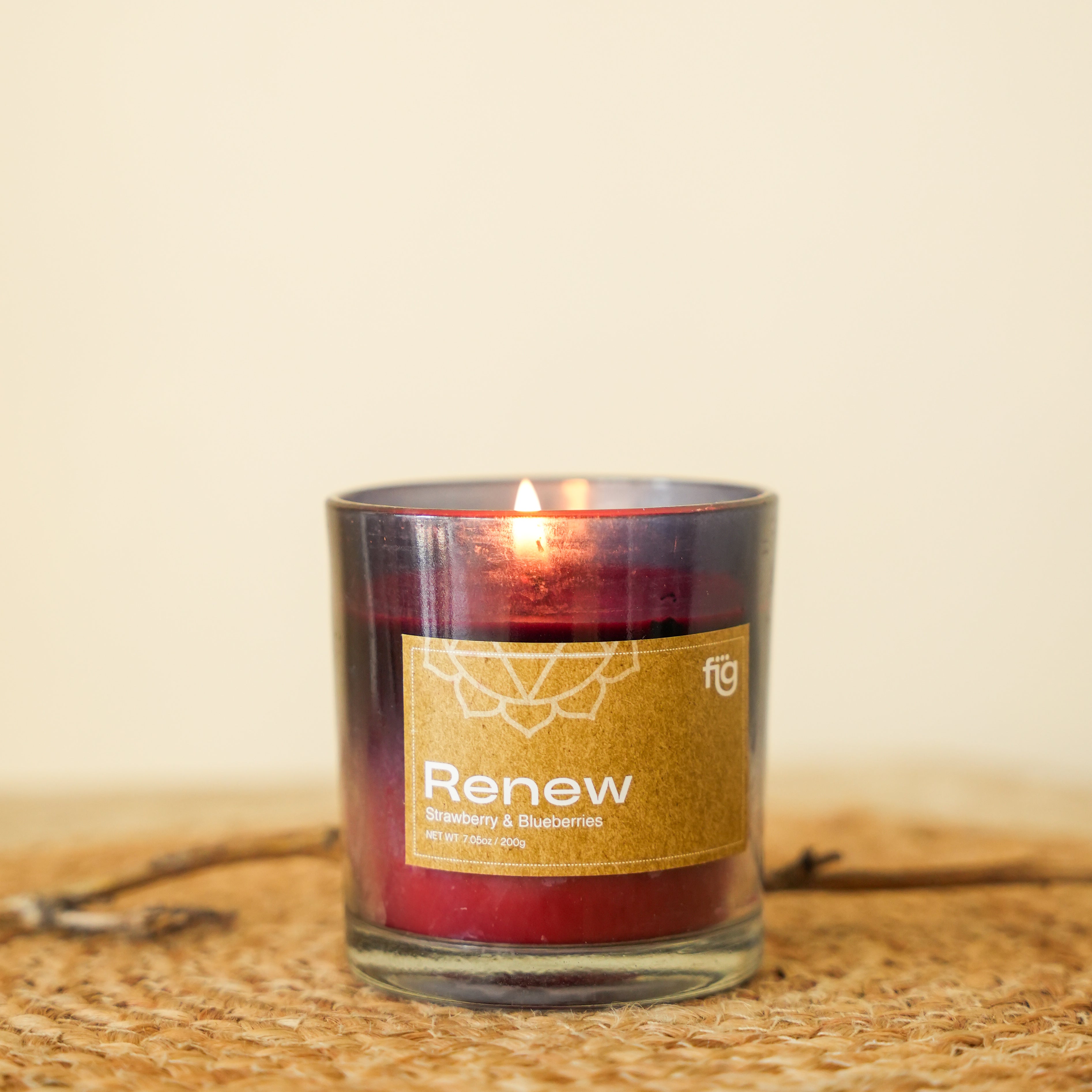 Renew Berries Vegan Scented Candle