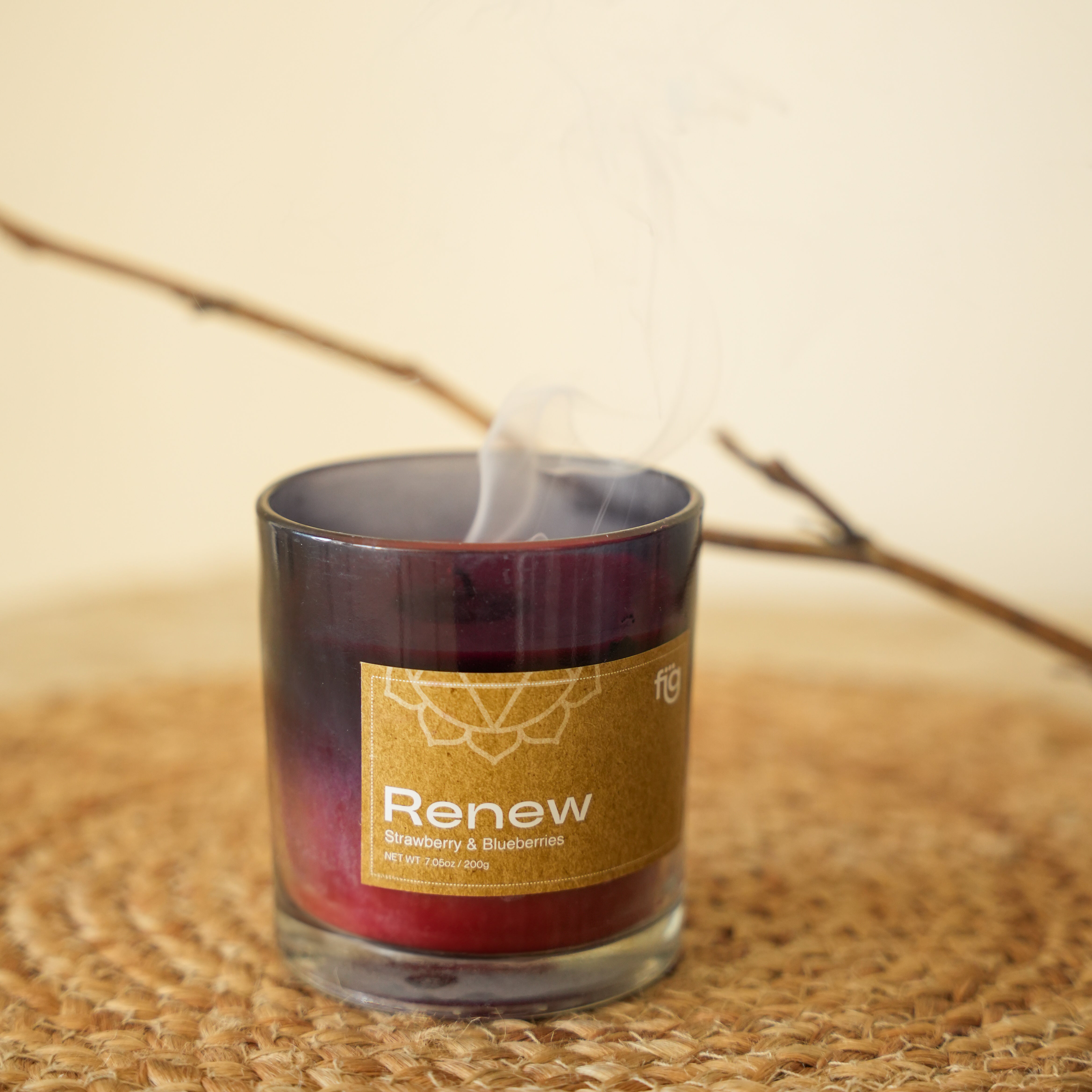 Renew Berries Vegan Scented Candle