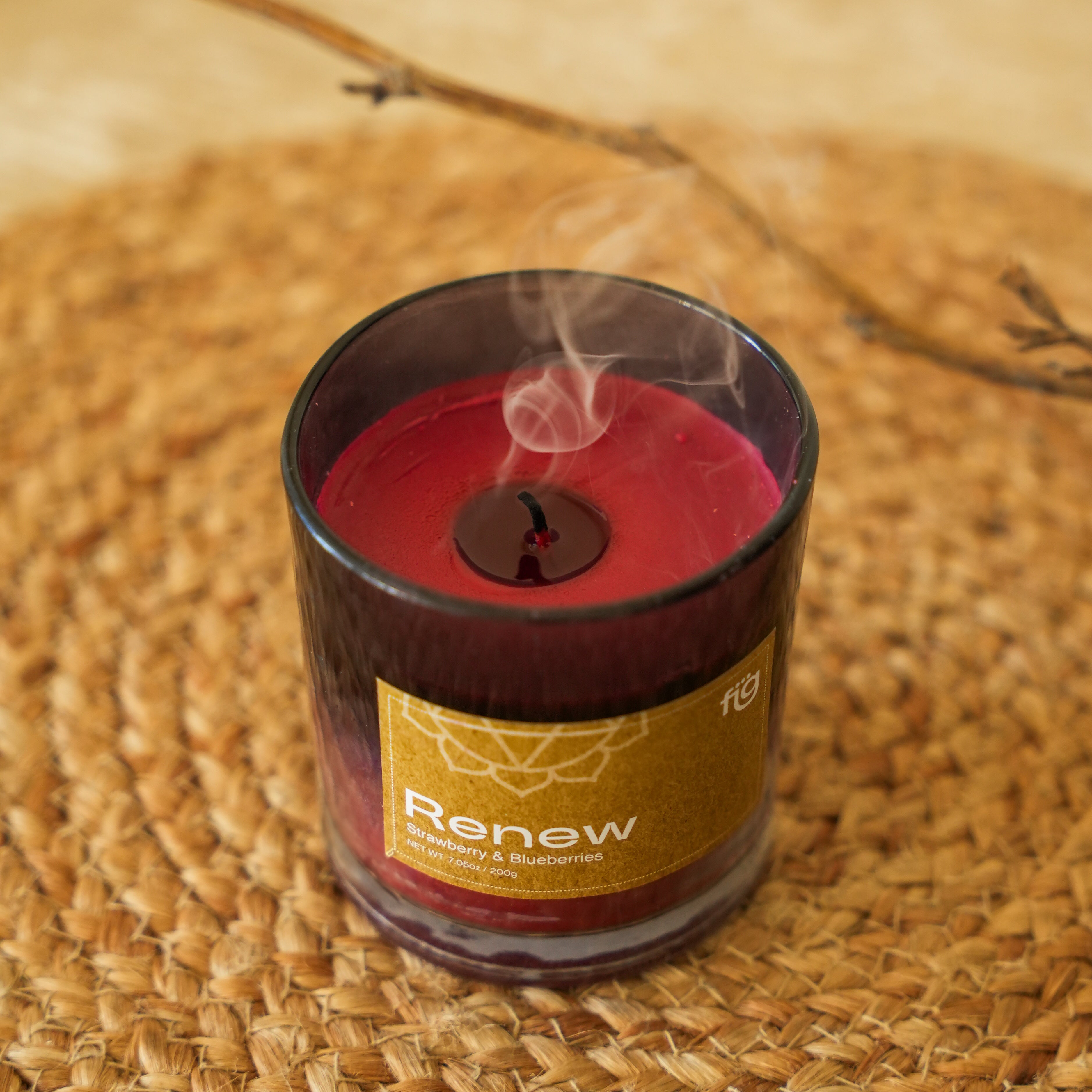 Renew Berries Vegan Scented Candle