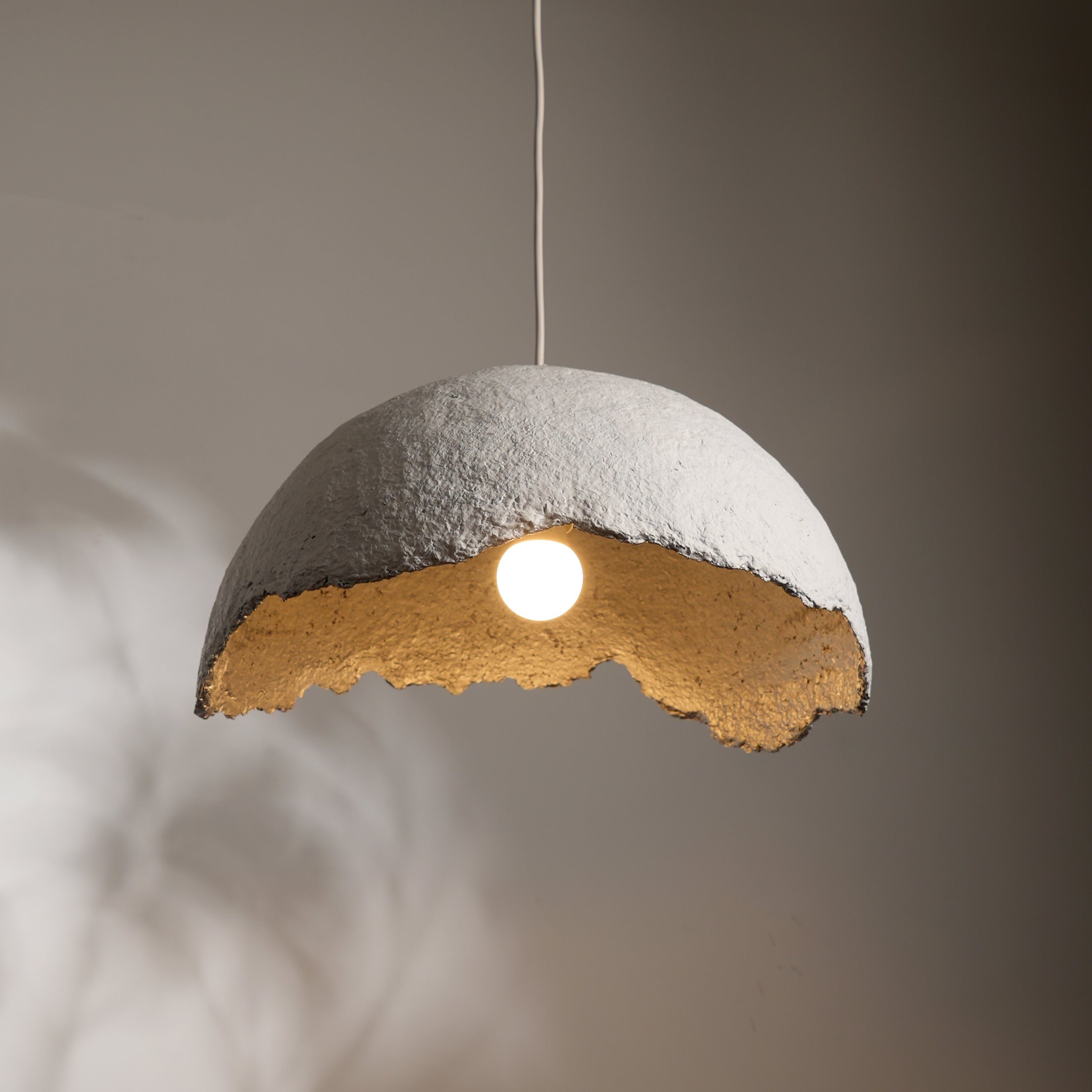 Terra Mache Pendant Lamp