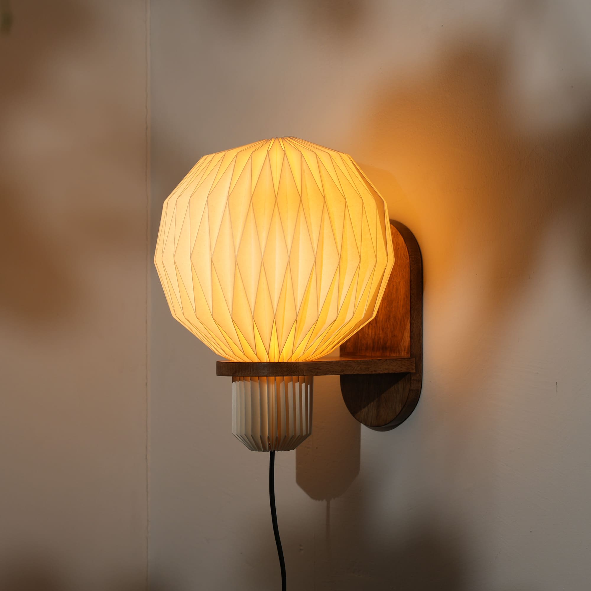 Aura Pleat Sconce Wall Lamp