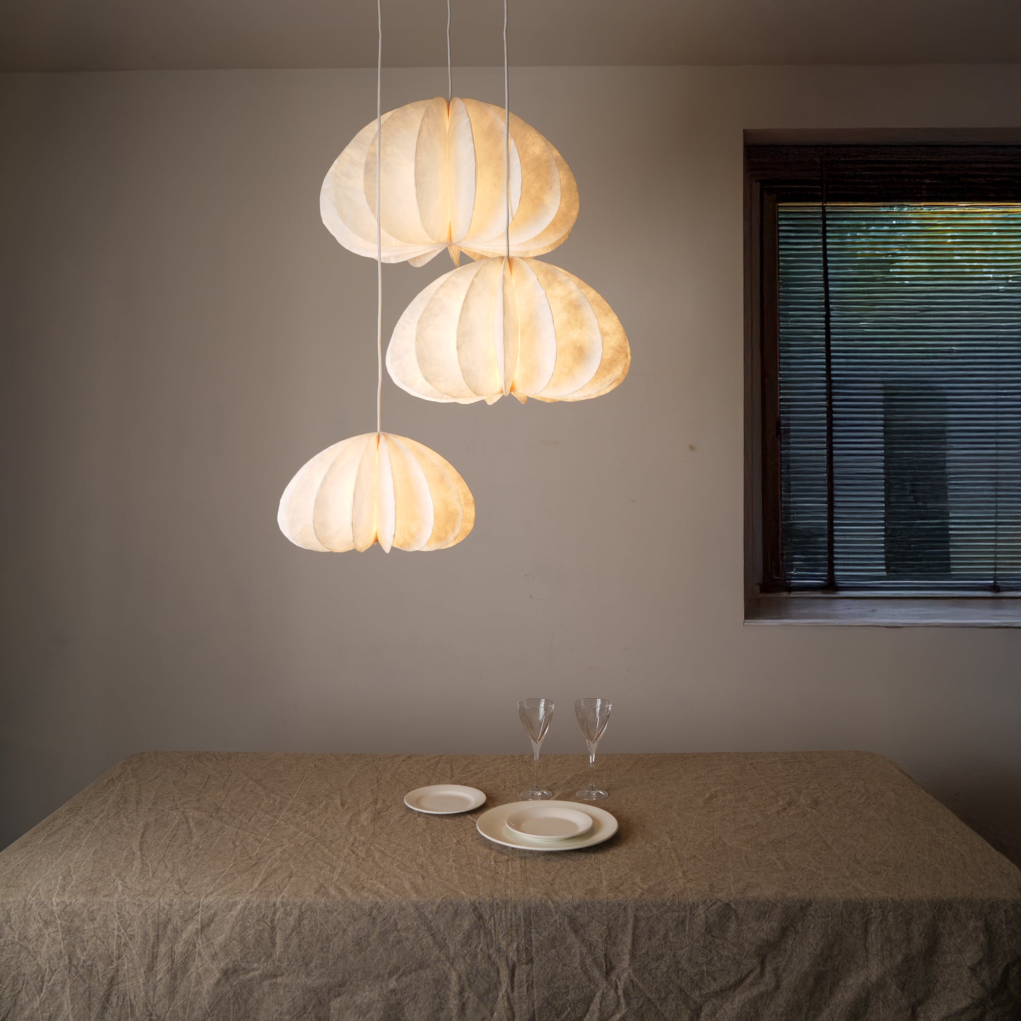 Daisy - Cluster Hanging 3 Pendant Lights