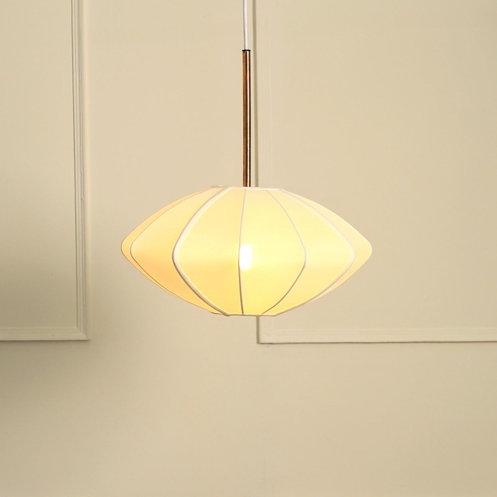 Luxe Collection - Tokyo Lamp  - Premium Chiffon Fabric, Metallic Spacer, Soft Warm Glow, Mood Enhancement Lighting