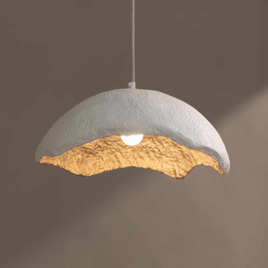 Terra Mache Pendant Lamp